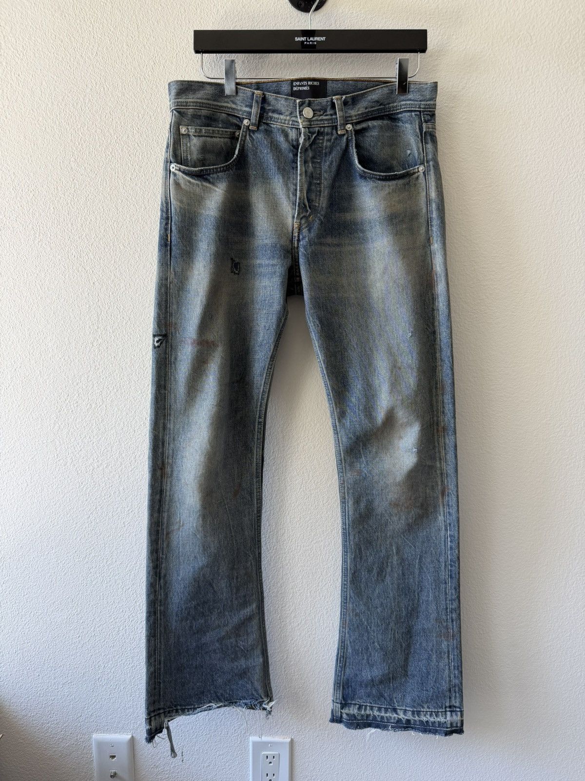 Enfants Riches Deprimes ERD AW25 Elvis Texas Distressed Flared 