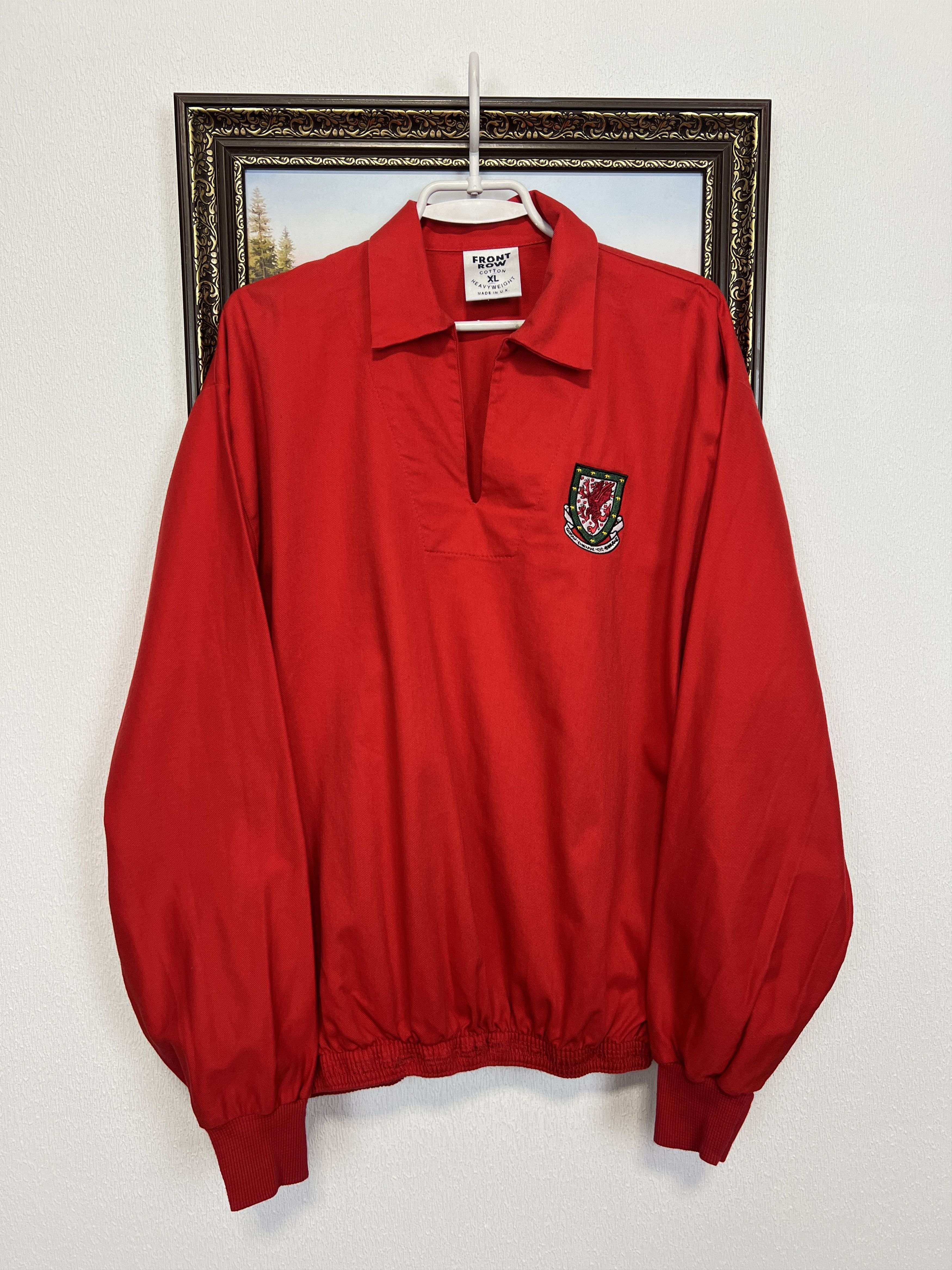 Vintage Vintage 90's Wales Football Jacket Soccer National Track Top Size US XL / EU 56 / 4 - 1 Thumbnail