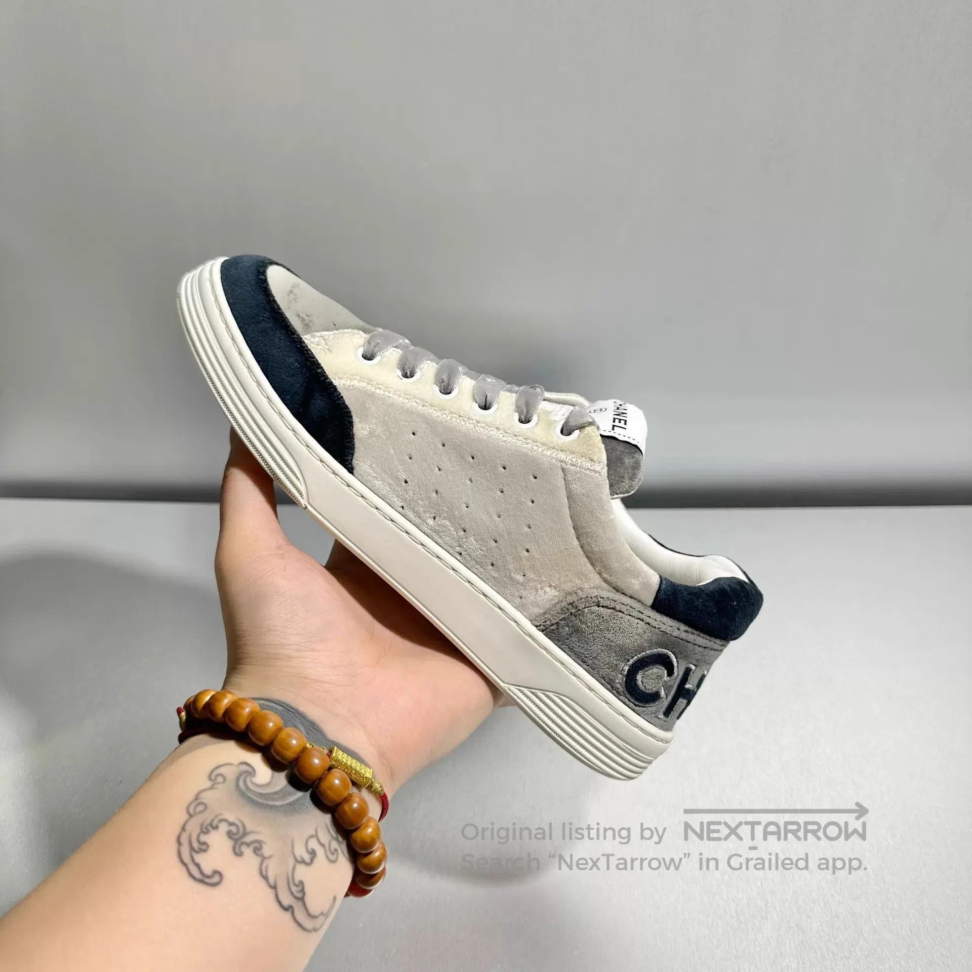 Chanel Multi-Color Low-Top Sneakers. Size US 6 / EU 39 - 9 Thumbnail