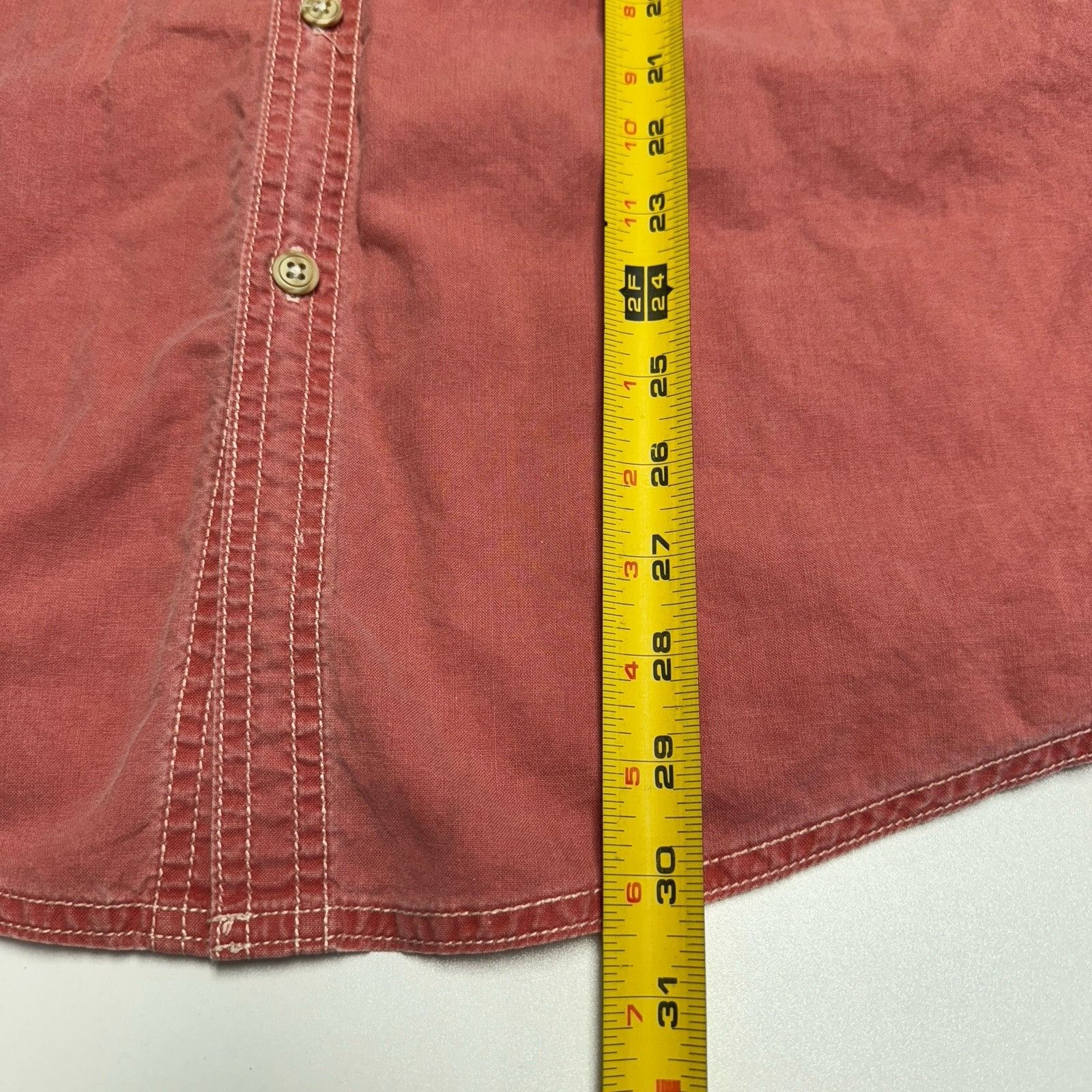 Kahala Kahala 1936 Button Up Shirt Mens L 25x30.5 Pink Long Sleeve Size US L / EU 52-54 / 3 - 6 Thumbnail