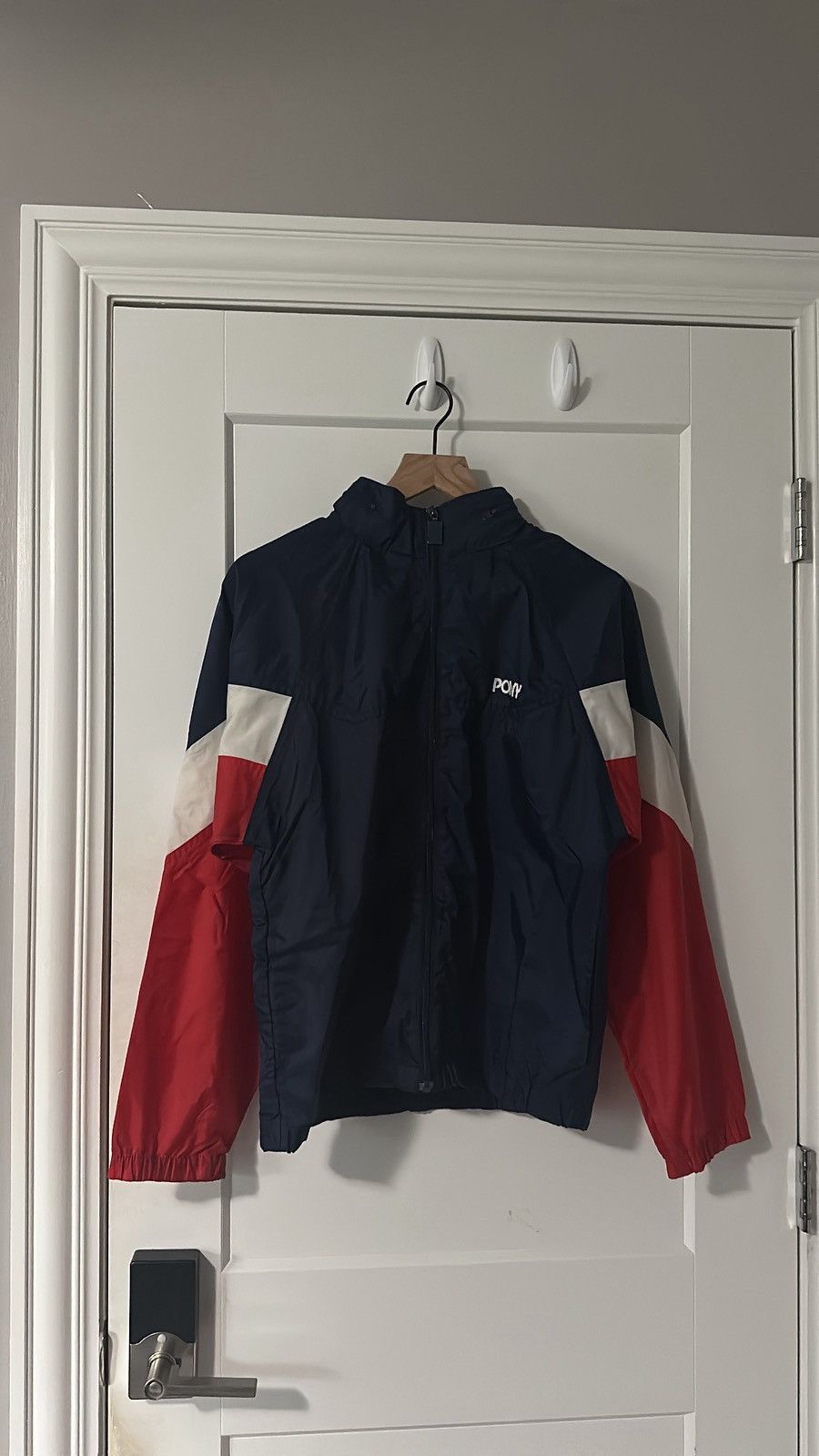 PONY × Vintage 80's USA Themed Pony Windbreaker Size US M / EU 48-50 / 2 - 2 Thumbnail