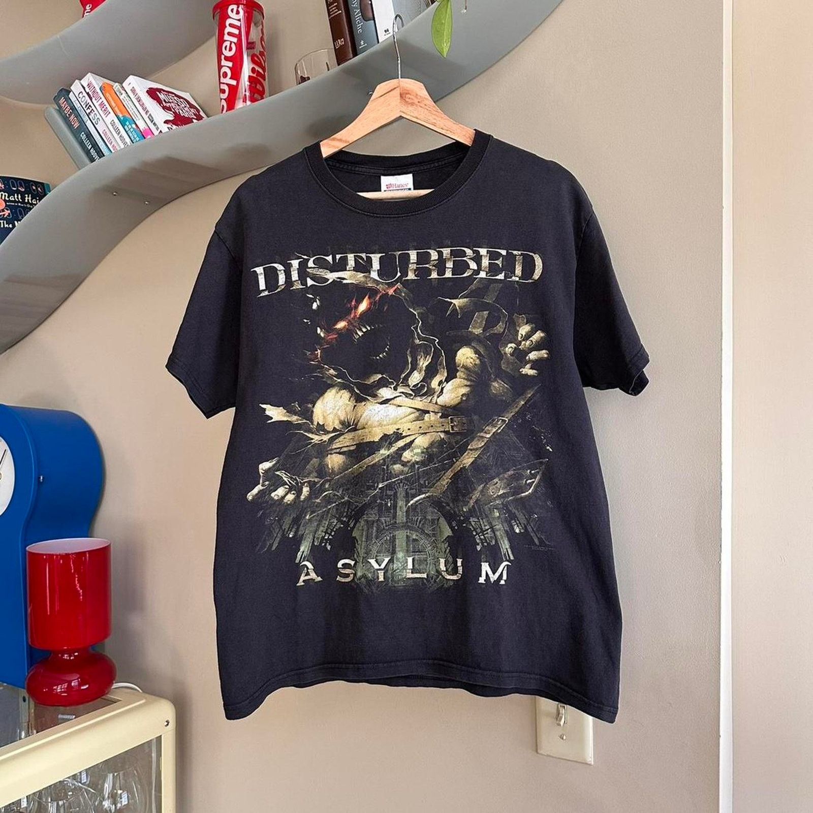 Band Tees × Rap Tees × Vintage Vintage Disturbed Asylum Tour 2002 Shirt Size US M / EU 48-50 / 2 - 1 Thumbnail