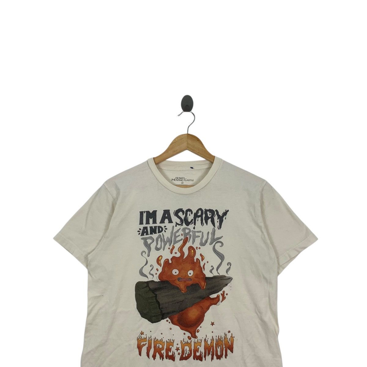 Vintage Vintage HOWL’S MOVING CASTLE Hayao Miyazaki Tee Shirt Top Size M / US 6-8 / IT 42-44 - 2 Thumbnail
