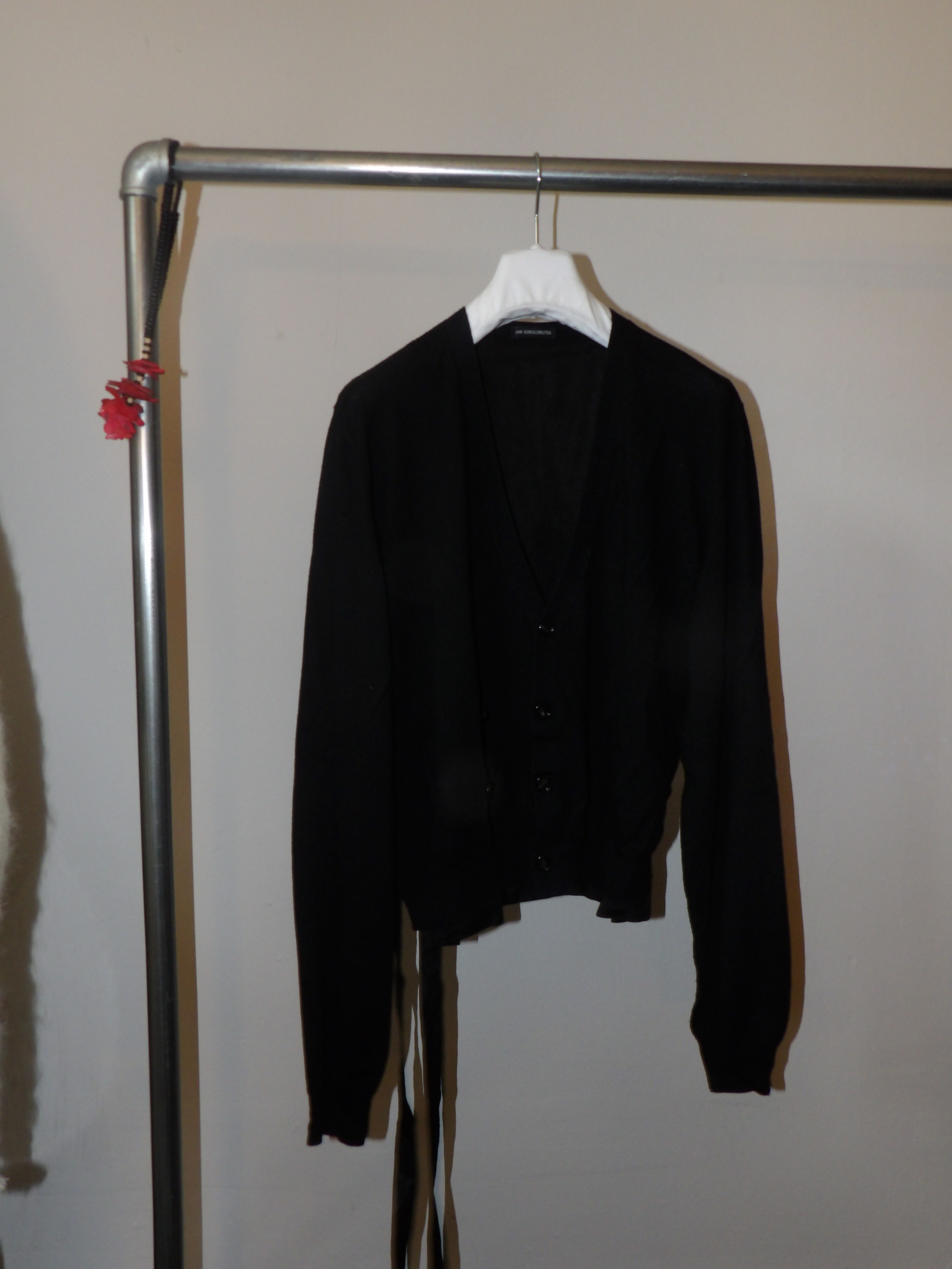 Ann Demeulemeester Ann Demeulemeester "Double Breasted" Cardigan W/ Back Straps Size M / US 6-8 / IT 42-44 - 1 Thumbnail