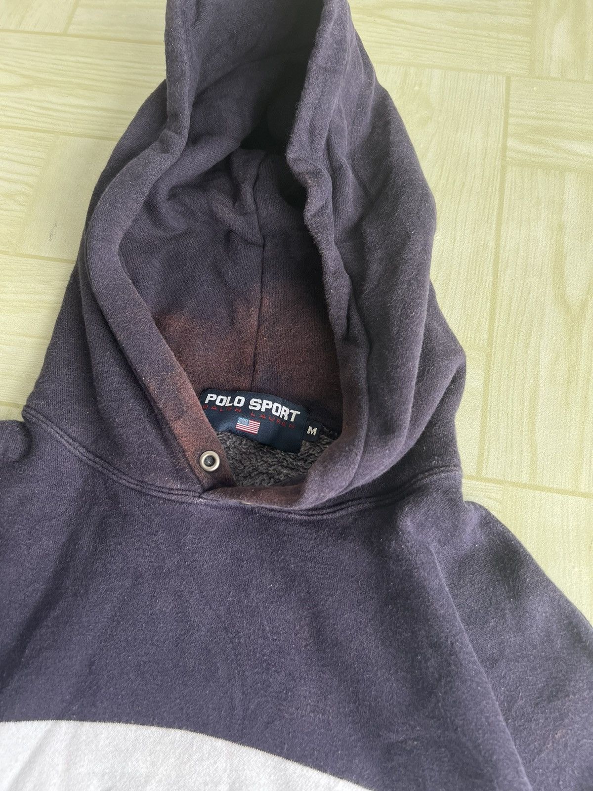 Lo Life 1990s OG Polo Sport Ralph Lauren K Swiss Crest Logo Hoodie Size US M / EU 48-50 / 2 - 9 Thumbnail