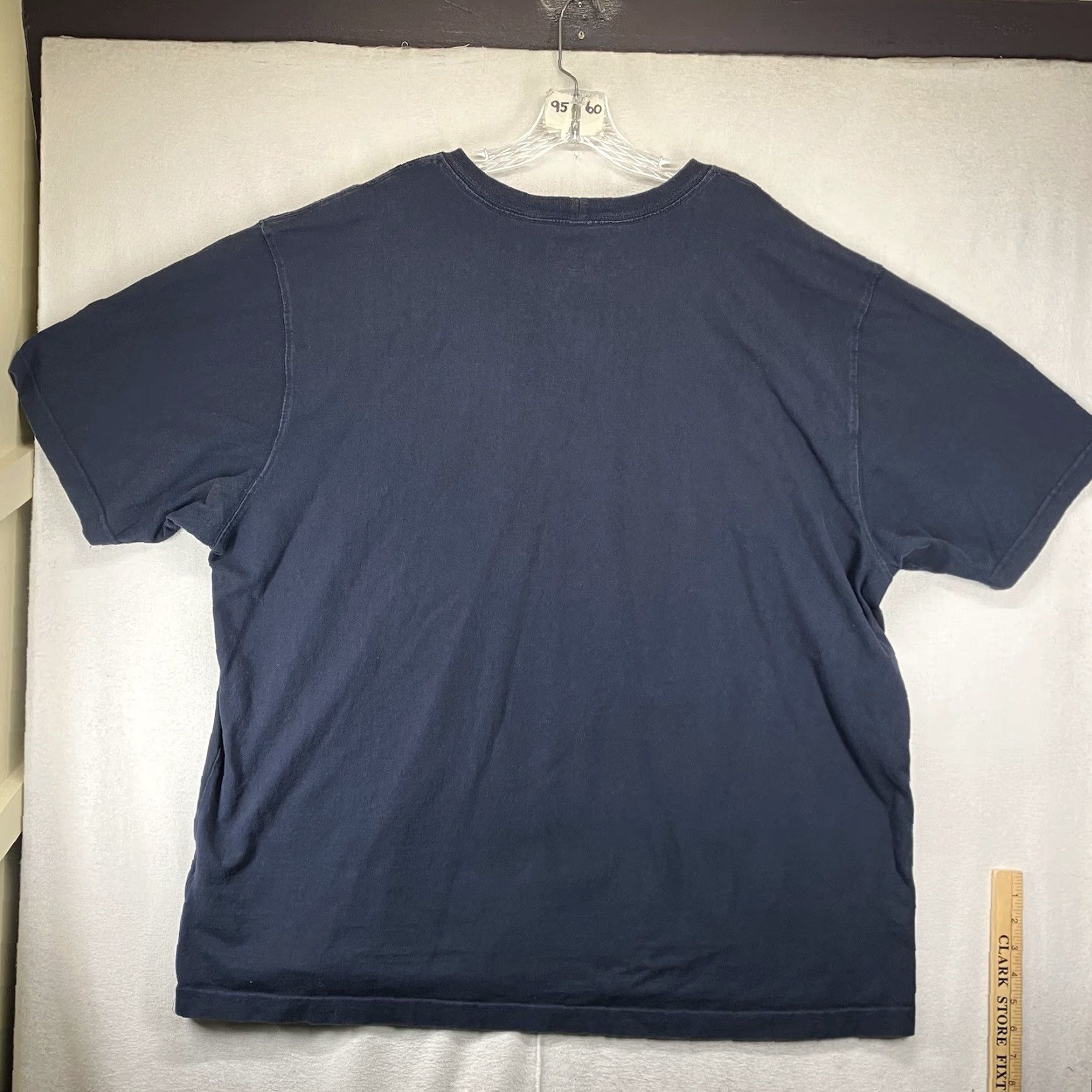 Carhartt Carhartt Mens T-Shirt 2XL Short Sleeve Loose Fit All Cotton Faded Navy 2022 Size US XXL / EU 58 / 5 - 2 Thumbnail