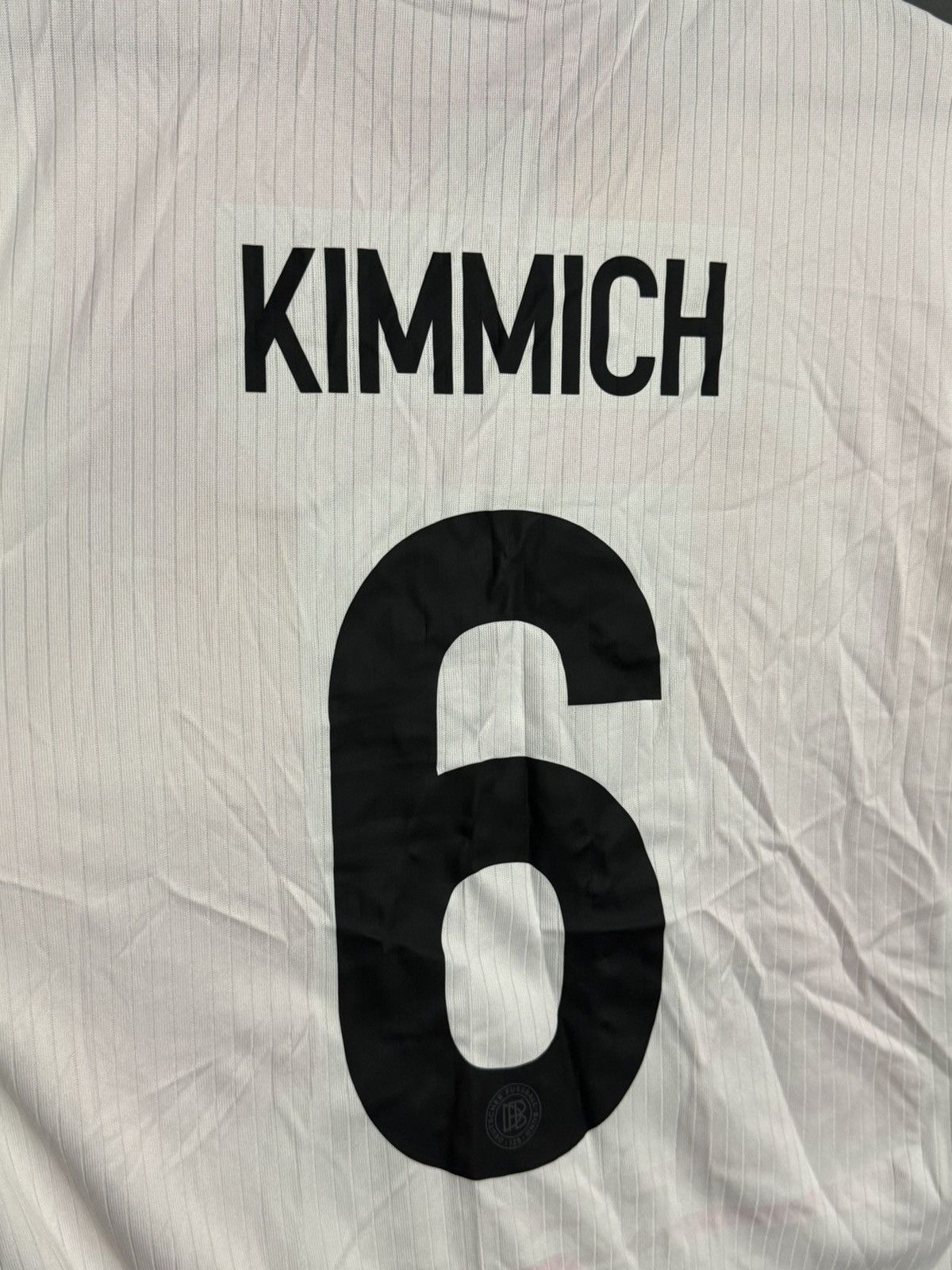 Adidas New Germany Anniversary 125 Kimmich Football Jersey T-Shirt Size M / US 6-8 / IT 42-44 - 3 Thumbnail