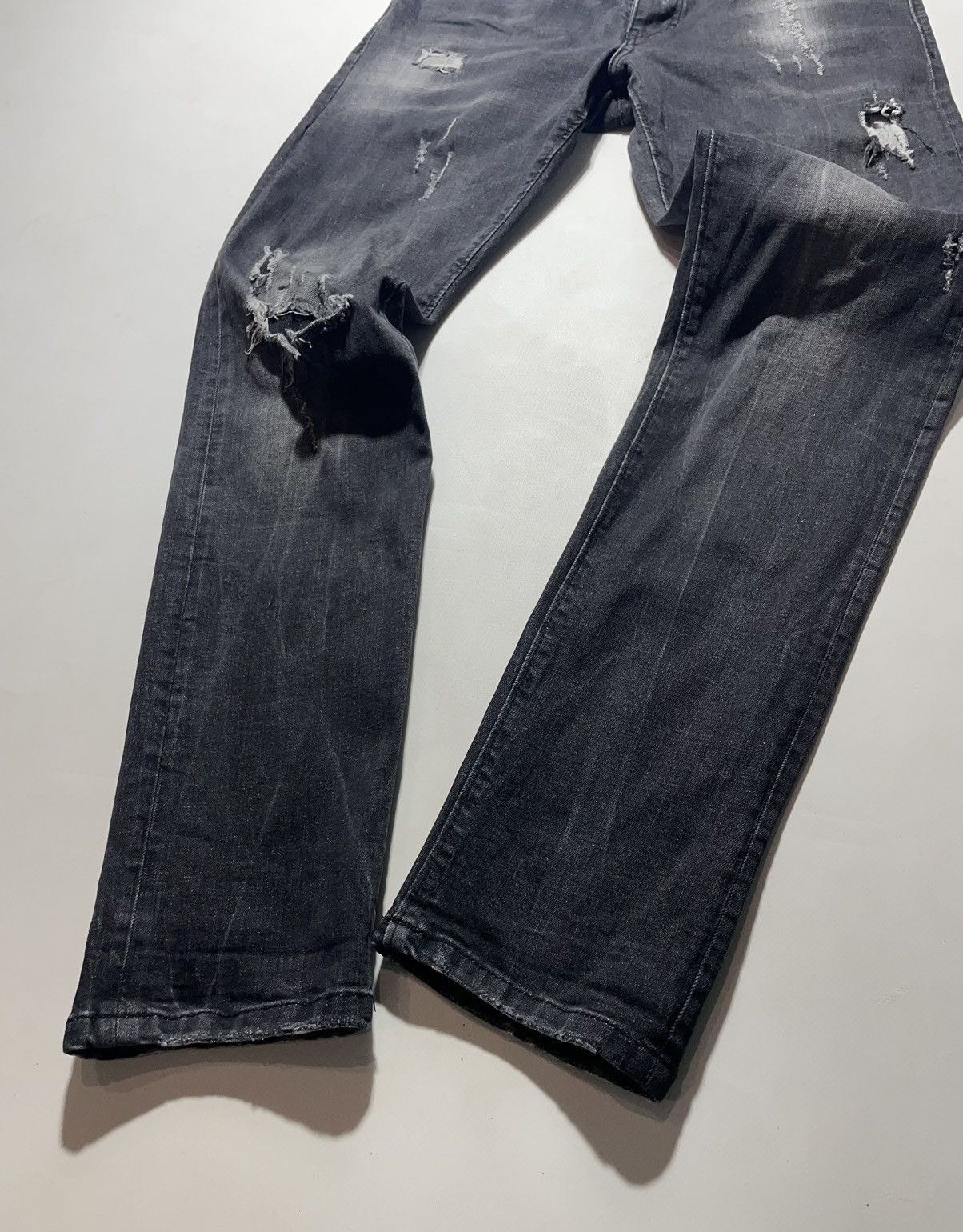 Dsquared2 Dsquared2 Skinny Dan Jean Punk Pants Size US 30 / EU 46 - 4 Thumbnail