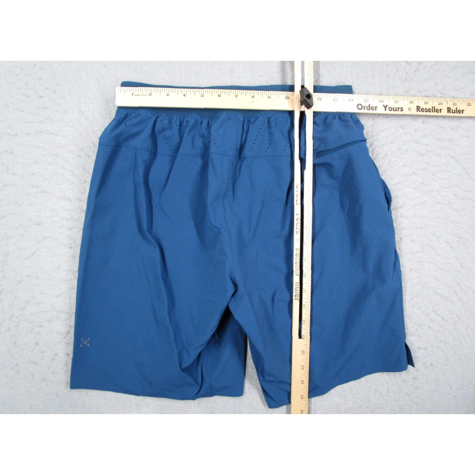 Lululemon Lululemon Shorts Mens Medium Blue Athletic Drawstring Waist Linerless Sport Size US 31 - 5 Thumbnail