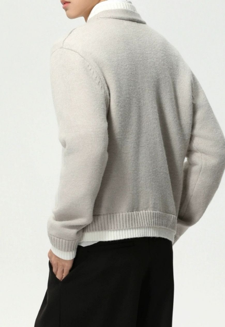Other Men’s two-piece V-neck knit sweater Size US M / EU 48-50 / 2 - 7 Thumbnail