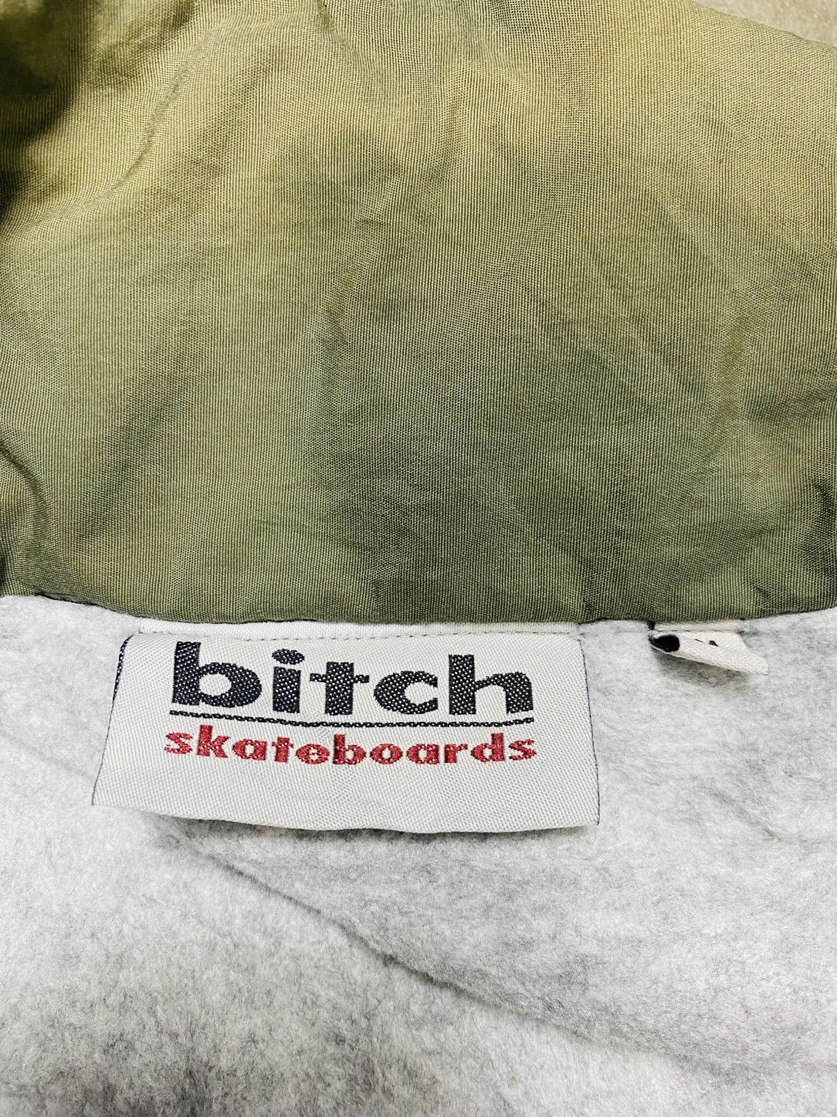 Vintage Vintage 90s Bitch Skateboards Zipper Jacket Size US M / EU 48-50 / 2 - 14 Thumbnail