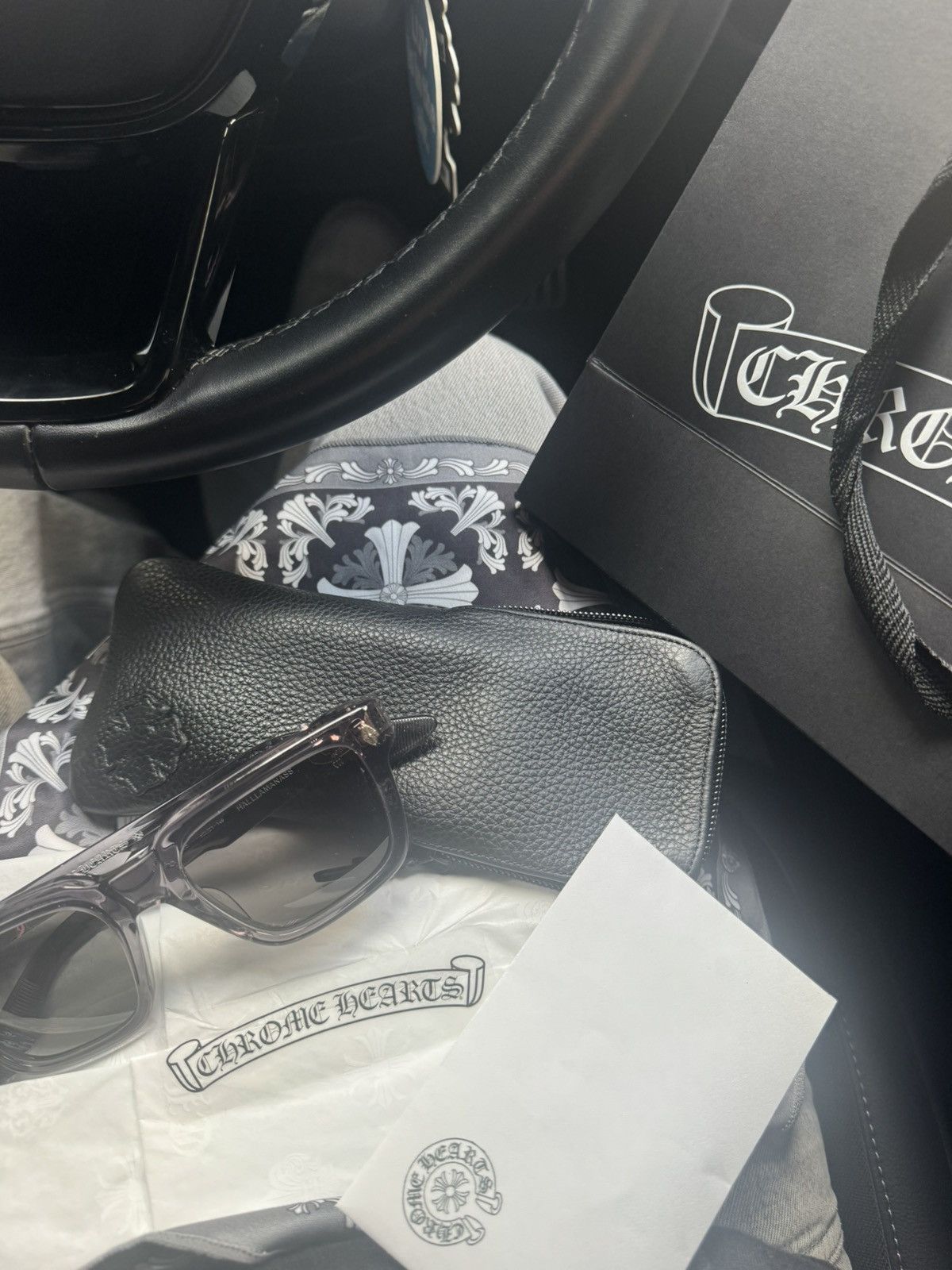 Chrome Hearts Chrome Hearts glasses Halllamanass Size ONE SIZE - 1 Thumbnail