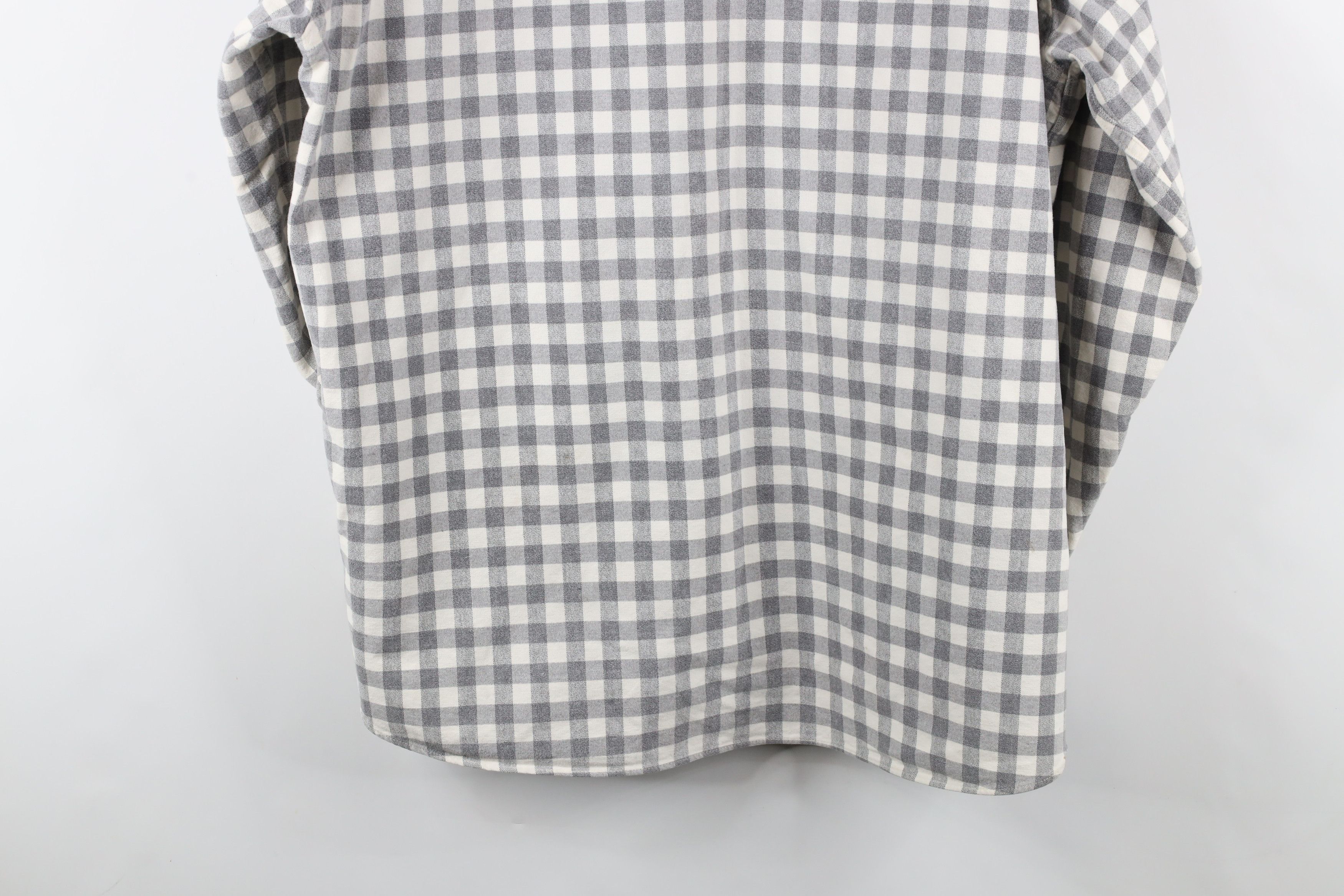 L.L. Bean × Vintage Vintage 90s LL Bean Chamois Cloth Button Shirt Plaid USA Size US L / EU 52-54 / 3 - 14 Thumbnail