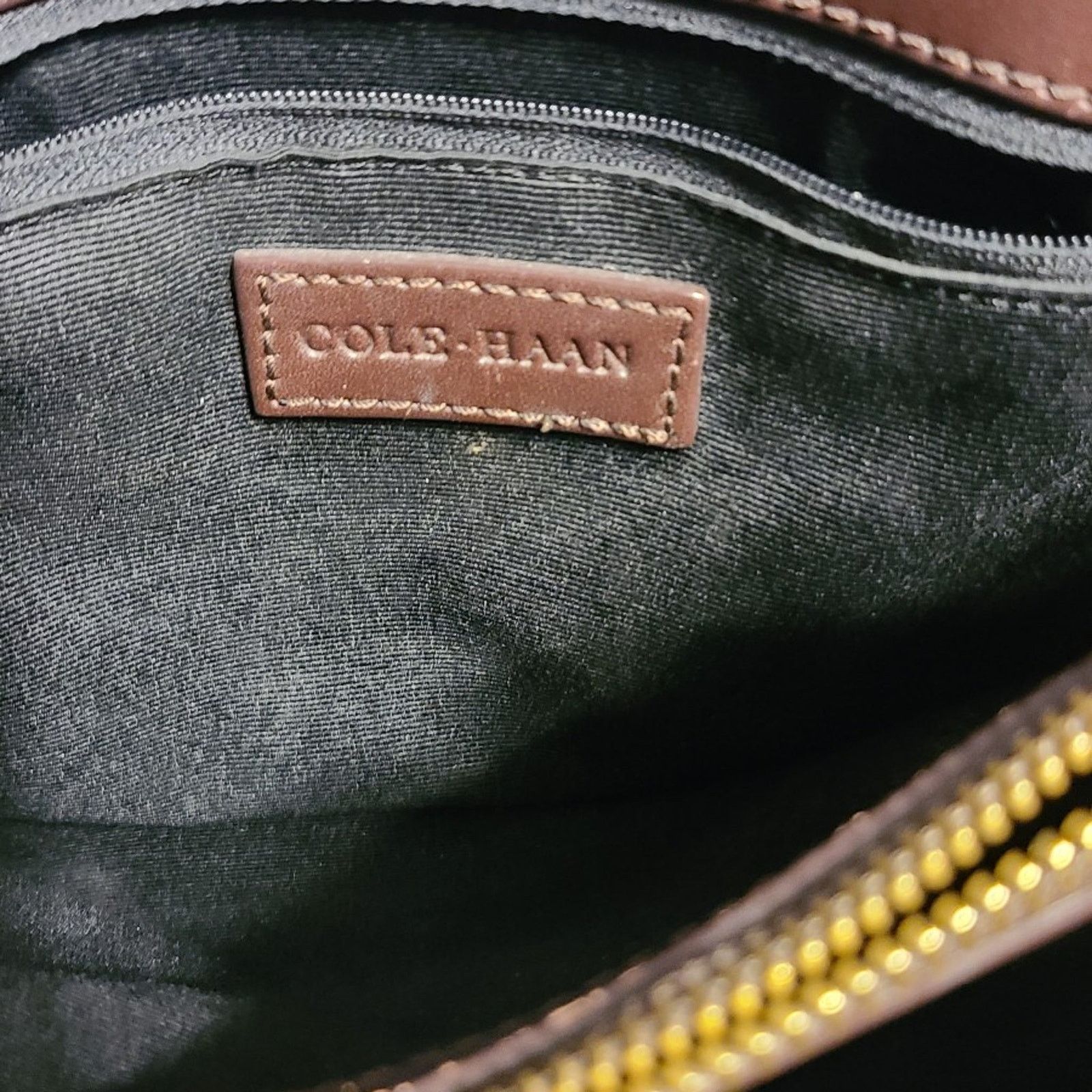 Cole Haan Cole Haan Leather Handbag Size ONE SIZE - 5 Thumbnail
