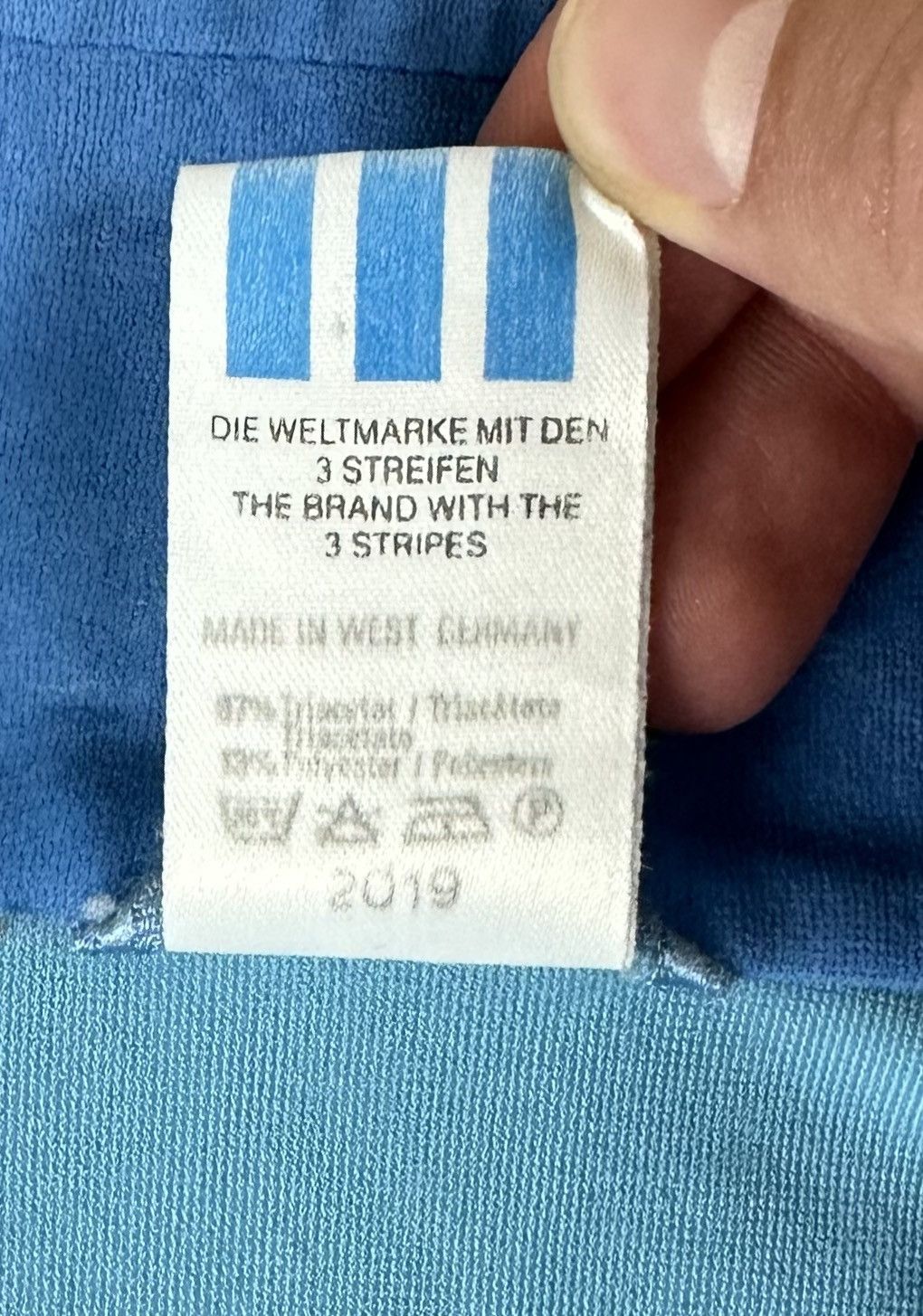 Adidas Adidas West Germany Retro Vintage 80/90S Track-Top Jacket Size US L / EU 52-54 / 3 - 11 Thumbnail