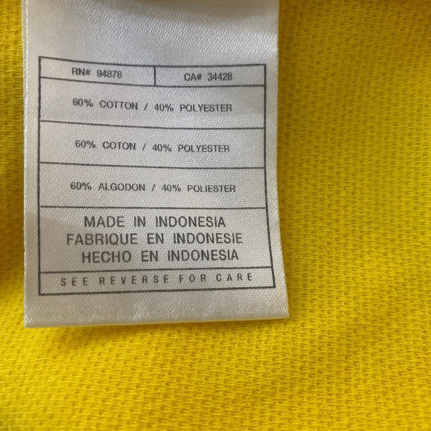 Nike NIKE Team UM Michigan maize Golf Polo men sz XL Size US XL / EU 56 / 4 - 7 Thumbnail