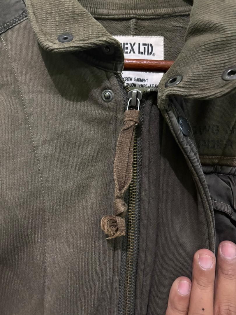 Avirex Vtg Avirex Army Military Jacket Design 3 Pocket Design Size US M / EU 48-50 / 2 - 15 Thumbnail