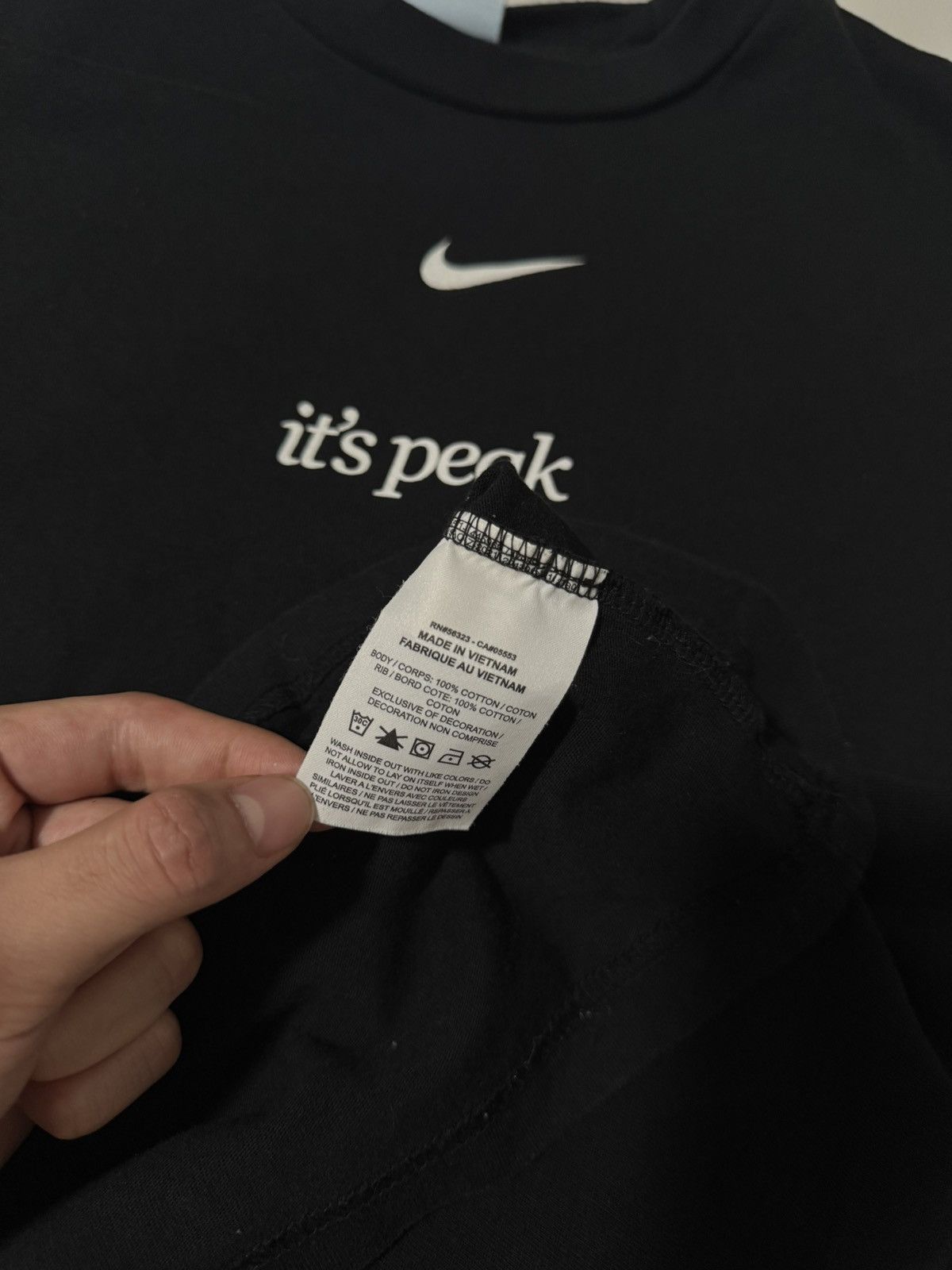NOCTA × Nike Nocta It's Peak 8000 Series Tee Unreleased Sample Size US M / EU 48-50 / 2 - 7 Thumbnail