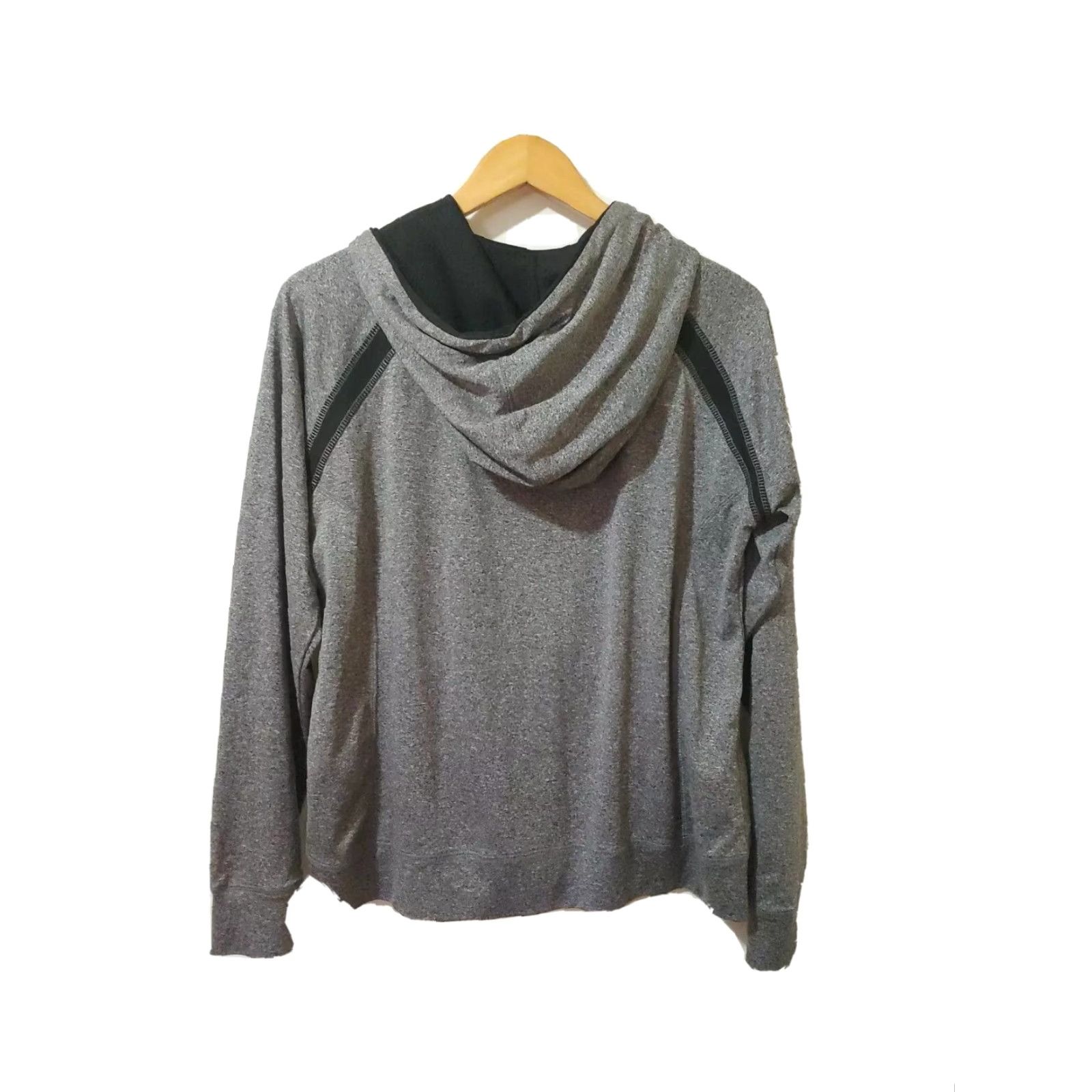 Vintage Min Has Brewery EST 1845 jacket Womens L Zipup Hoodie Gray Pockets Athletic Running Jogging Activewear Size L / US 10 / IT 46 - 2 Thumbnail
