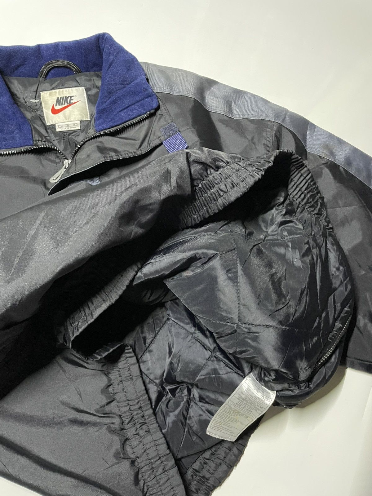 Nike × Vintage Nike 90s Heavy Halfzip Nylon Biglogo windbreaker Jacket Size US M / EU 48-50 / 2 - 4 Thumbnail
