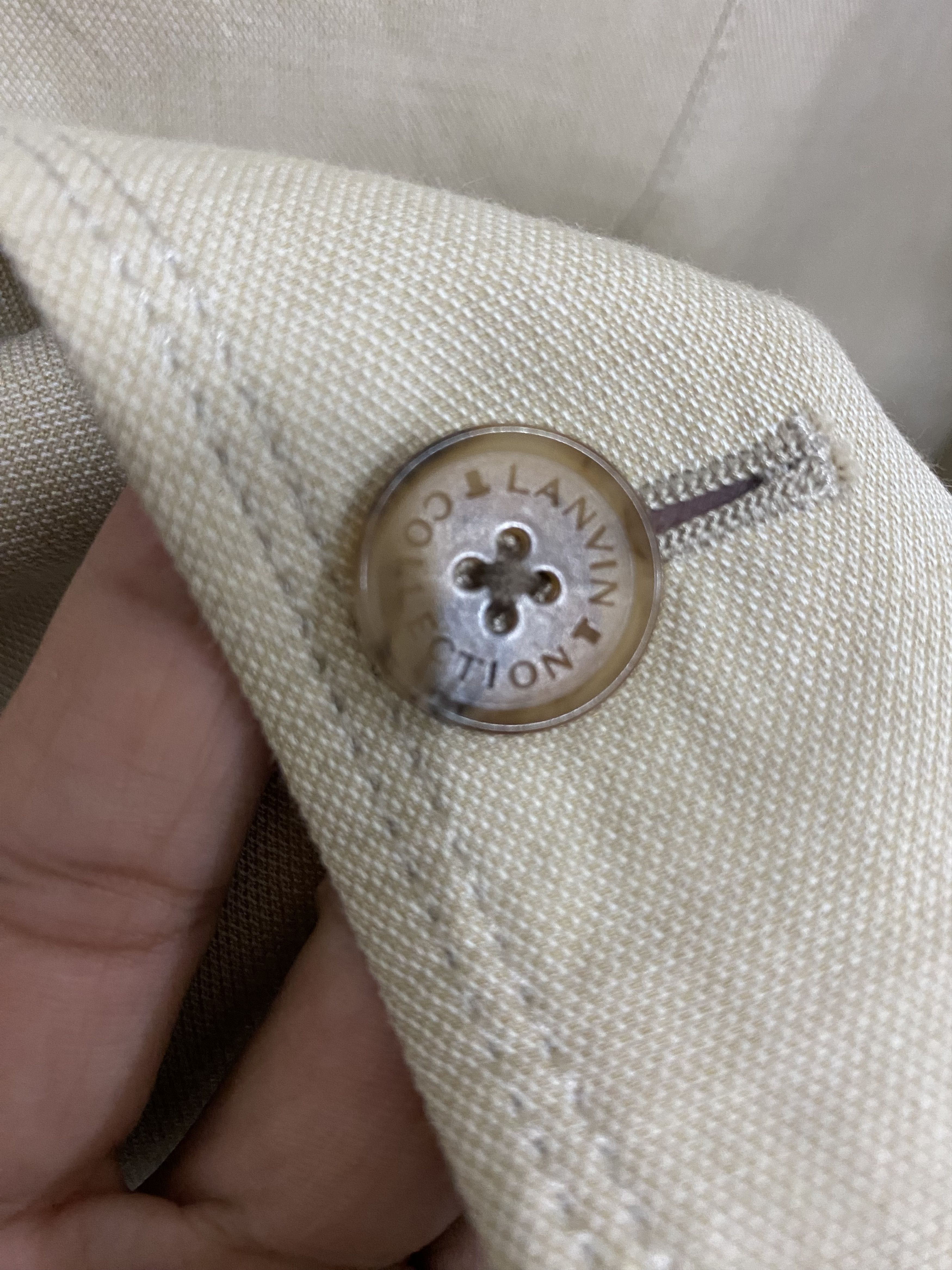 Lanvin Lanvin Collection Blazer Coat Size 50R - 4 Thumbnail