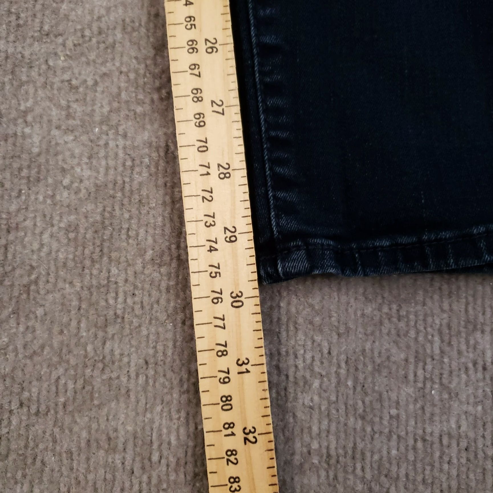 Vintage KUT from the Kloth Jeans Women Size 8 Blue Toothpick Skinny Ankle Stretch Size 30" / US 8 / IT 44 - 3 Thumbnail