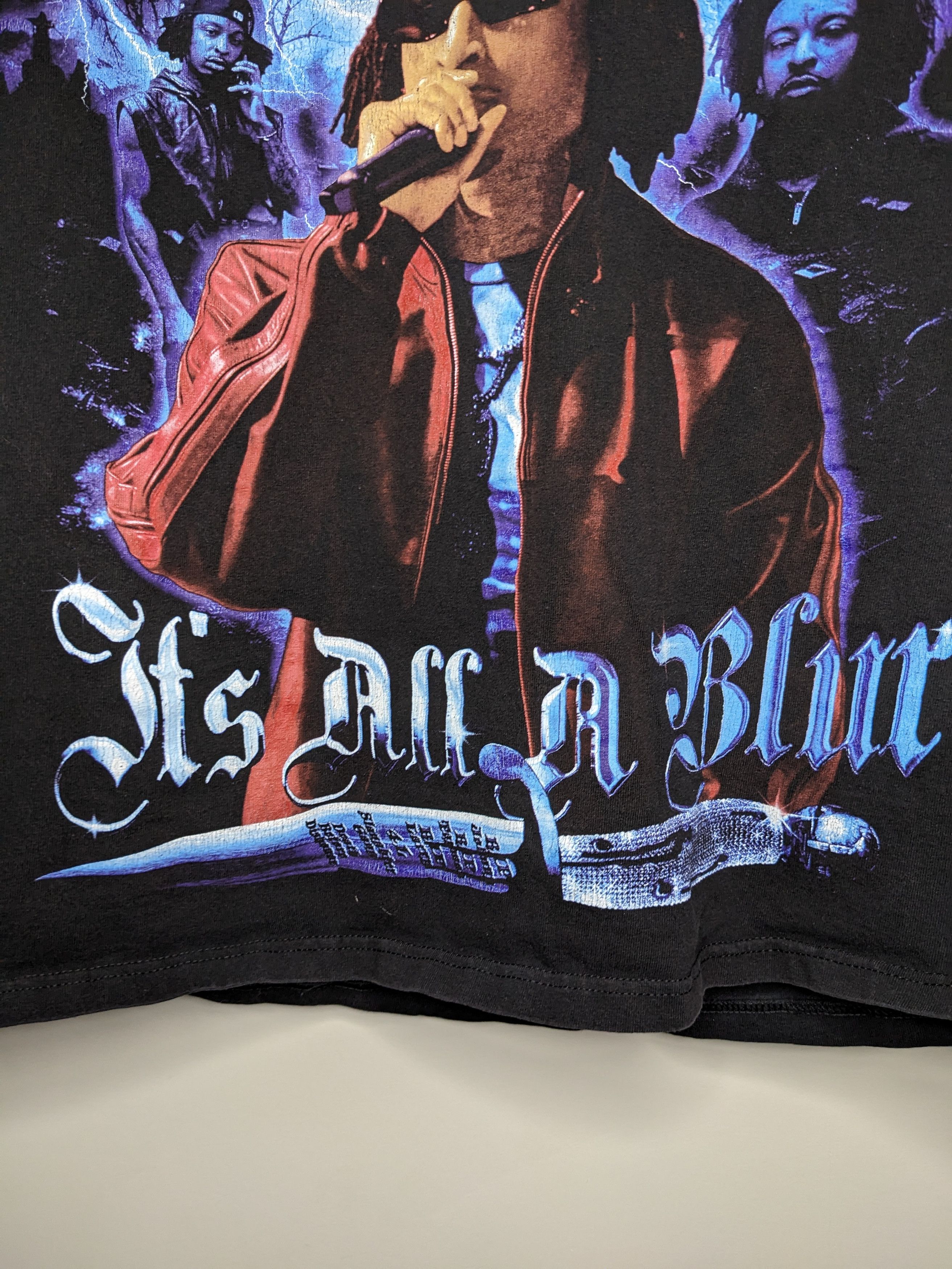 21 Savage 21 Savage Drake Its All A Blue Tour Shirt XL Rap Graphic Tee Size US XL / EU 56 / 4 - 3 Thumbnail