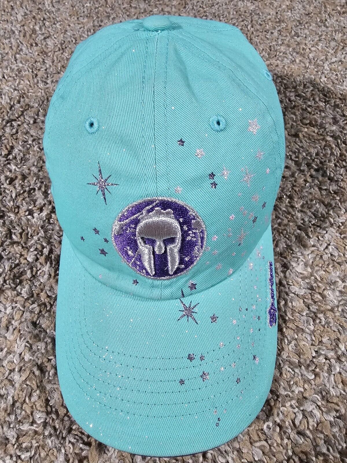 Designer '47 Spartan Helmet Embroidered Logo hat Teal Purple Kids Size ONE SIZE - 2 Thumbnail