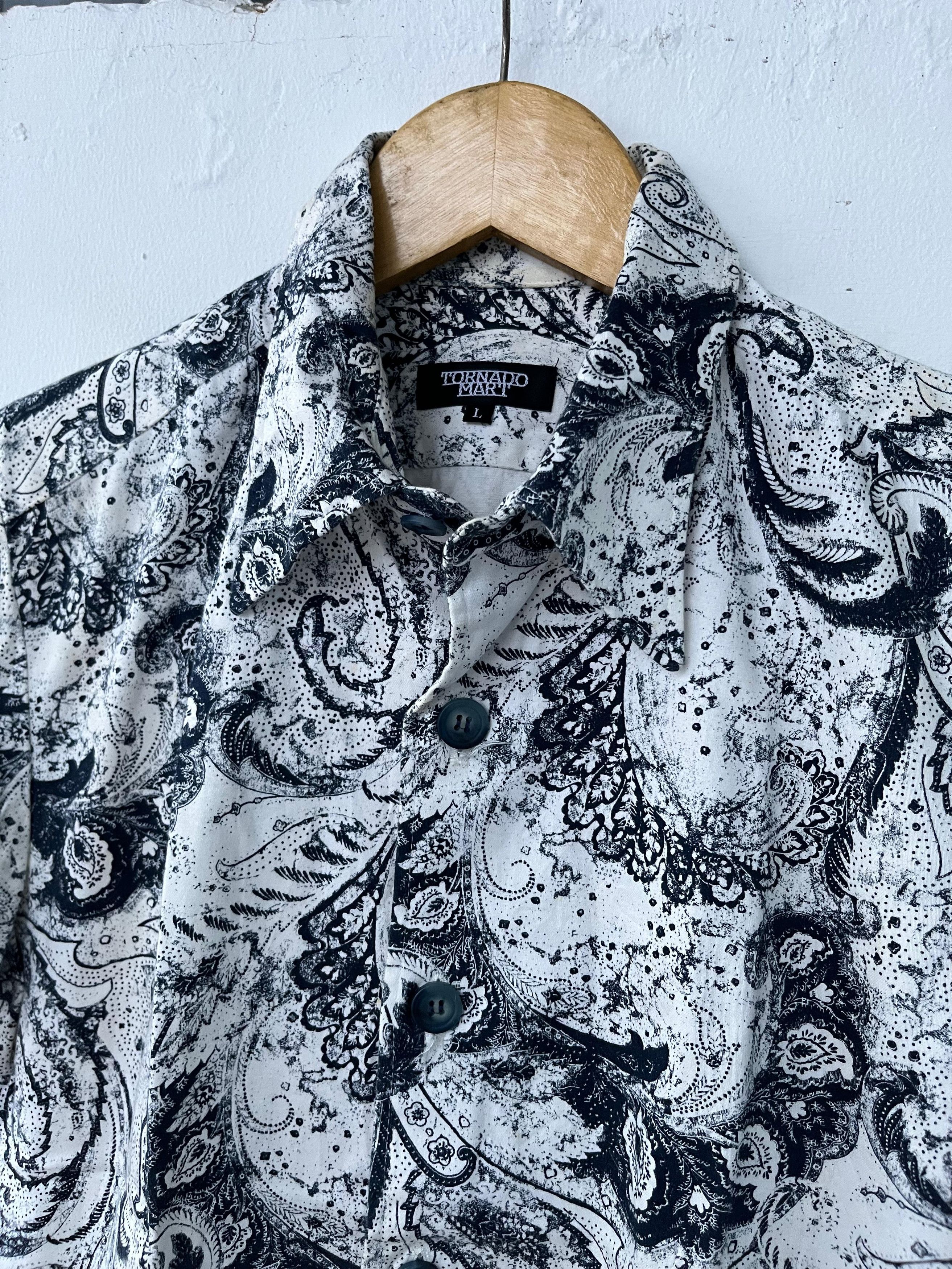 Tornado Mart Tornado Mart Paisley Button Ups Shirts Size US L / EU 52-54 / 3 - 3 Thumbnail