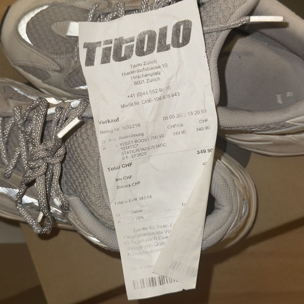 Yeezy Adidas Yeezy Boost 700 V2 Static Size US 9.5 / EU 42-43 - 4 Thumbnail