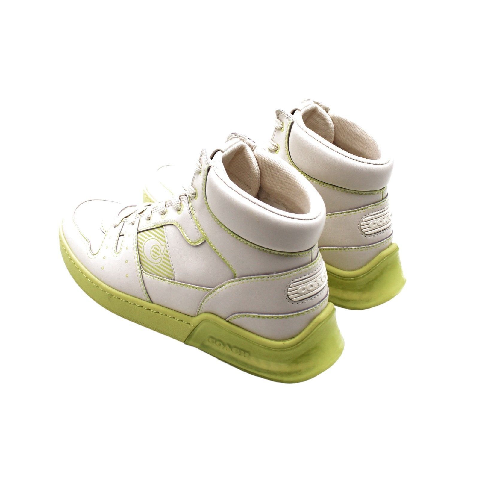 Coach COACH High Top Sneakers - White Size US 9 / EU 42 - 6 Thumbnail