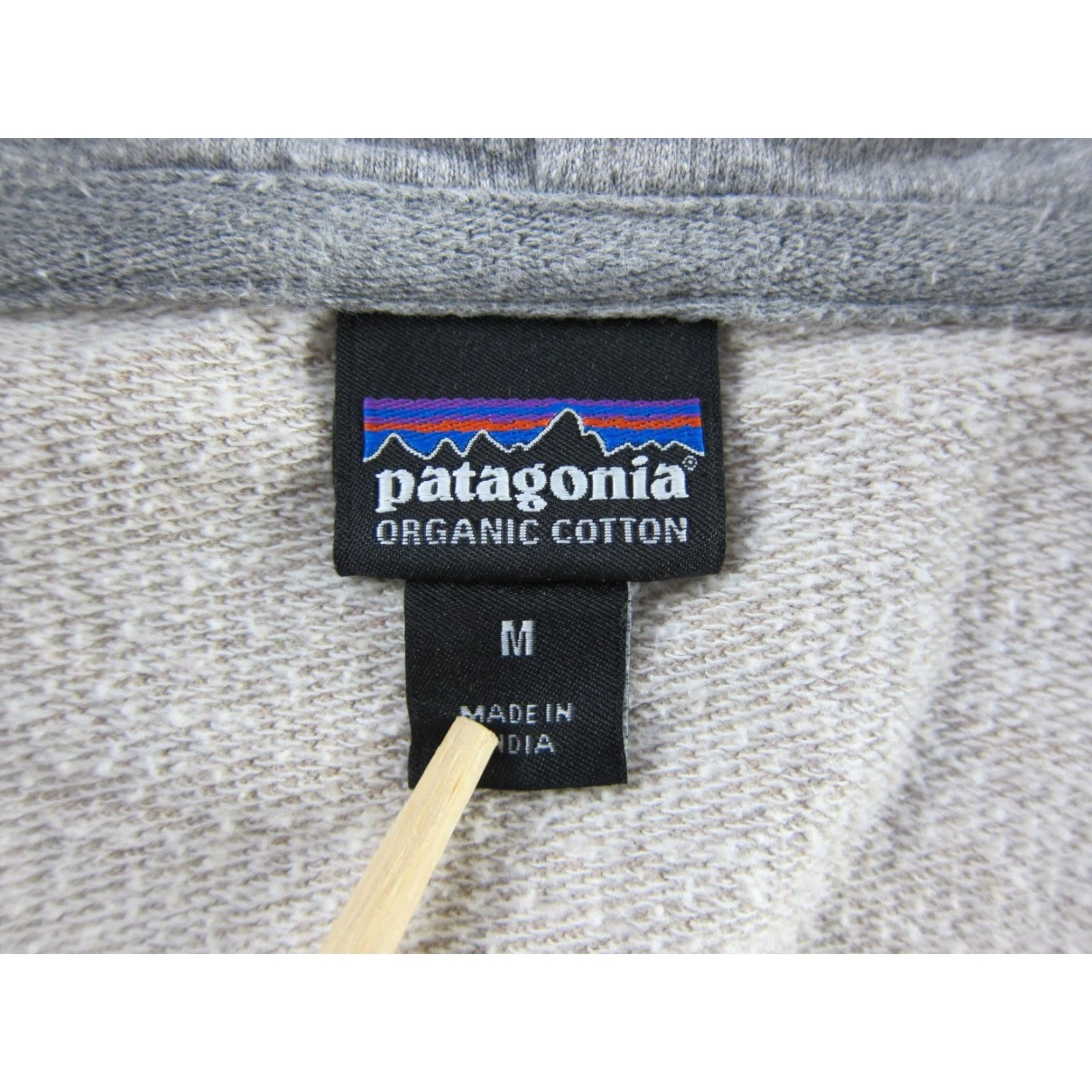 Patagonia Patagonia Hoodie Women M Blue Cotton Full-Zip Jersey Sweatshirt Large Back Pattern: Solid Size M / US 6-8 / IT 42-44 - 5 Thumbnail