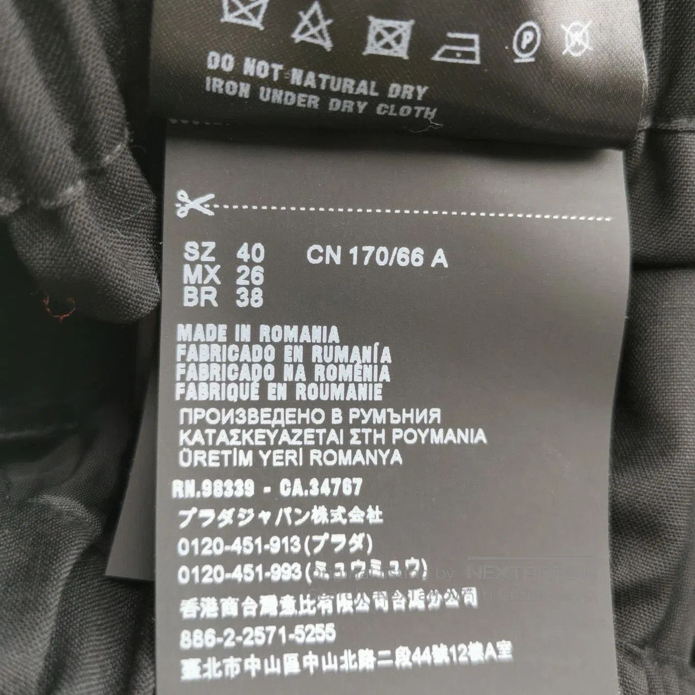 Prada Prada Black Wool Cargo Pants Size 4. Size 39" - 6 Thumbnail