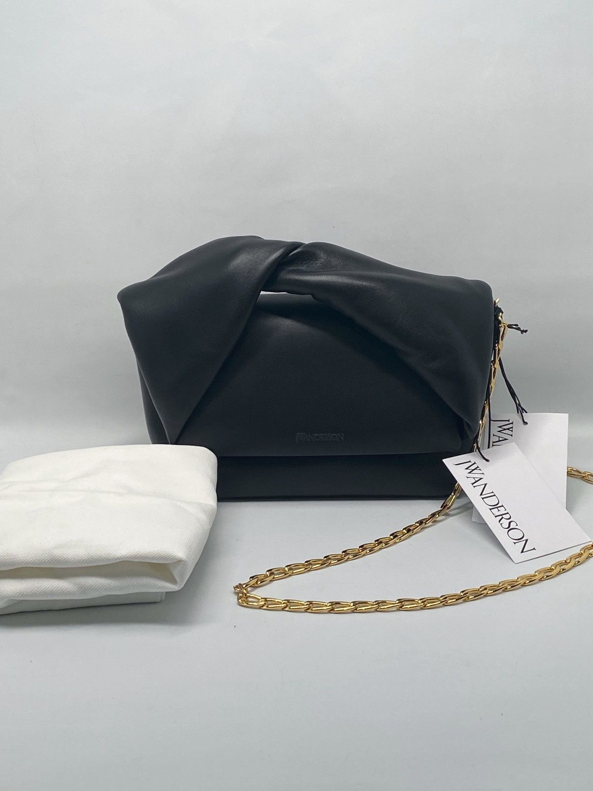 JW Anderson JW ANDERSON Twister midi leather shoulder bag Size ONE SIZE - 1 Thumbnail
