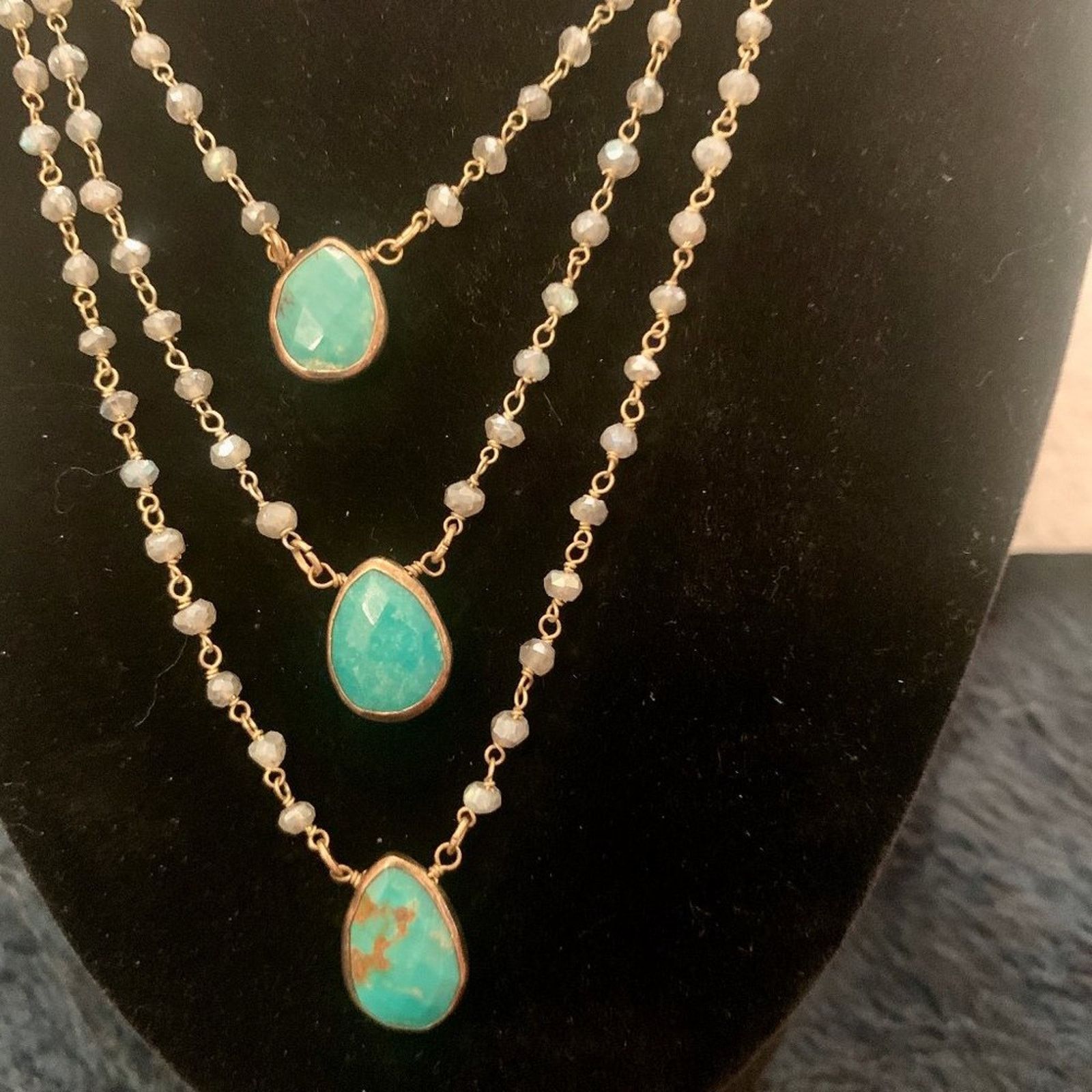 Other RACHEL REINHARDT RUSSIAN AMAZONITE & LABRADORITE NECKLACE Size ONE SIZE - 5 Thumbnail