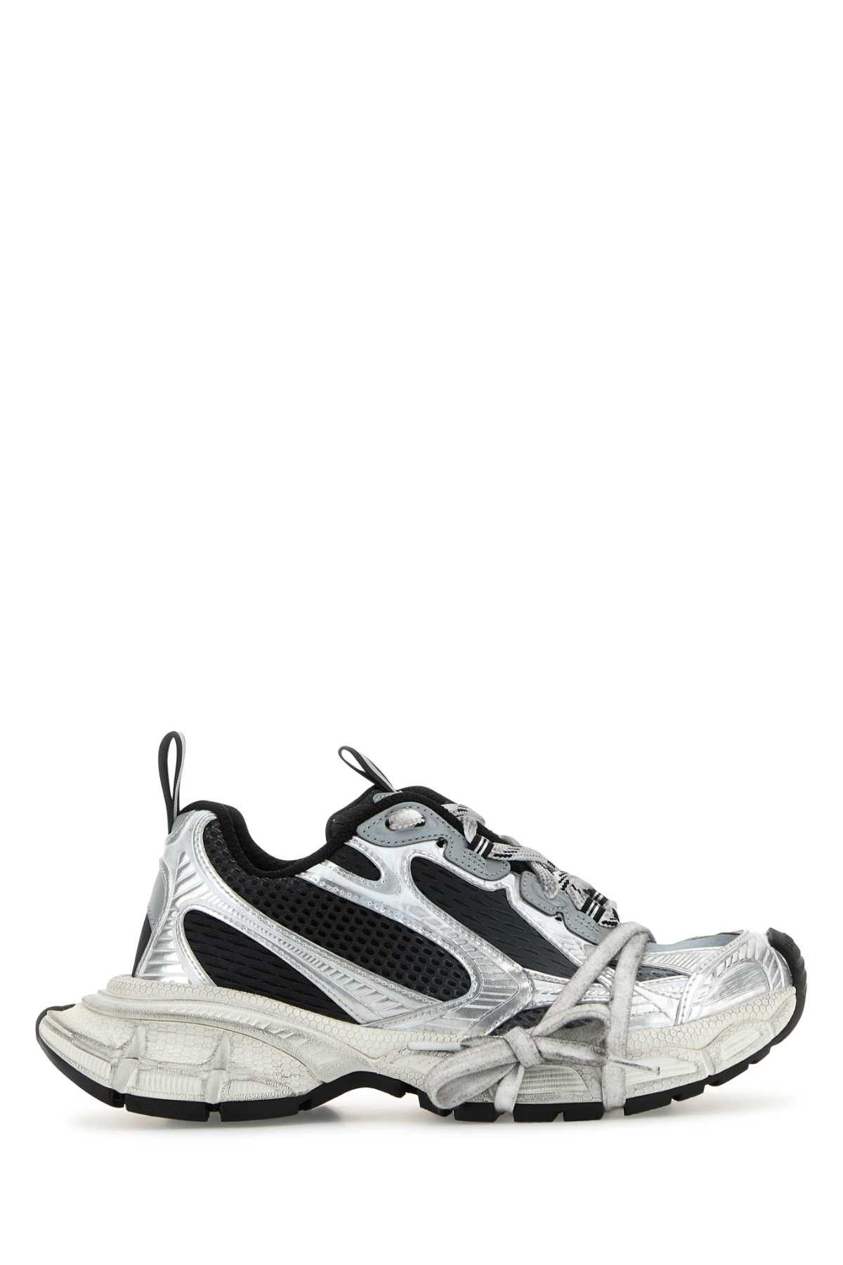 Balenciaga Multicolor Mesh And Rubber 3Xl Gradient Sneakers Size US 6 / IT 36 - 1 Thumbnail