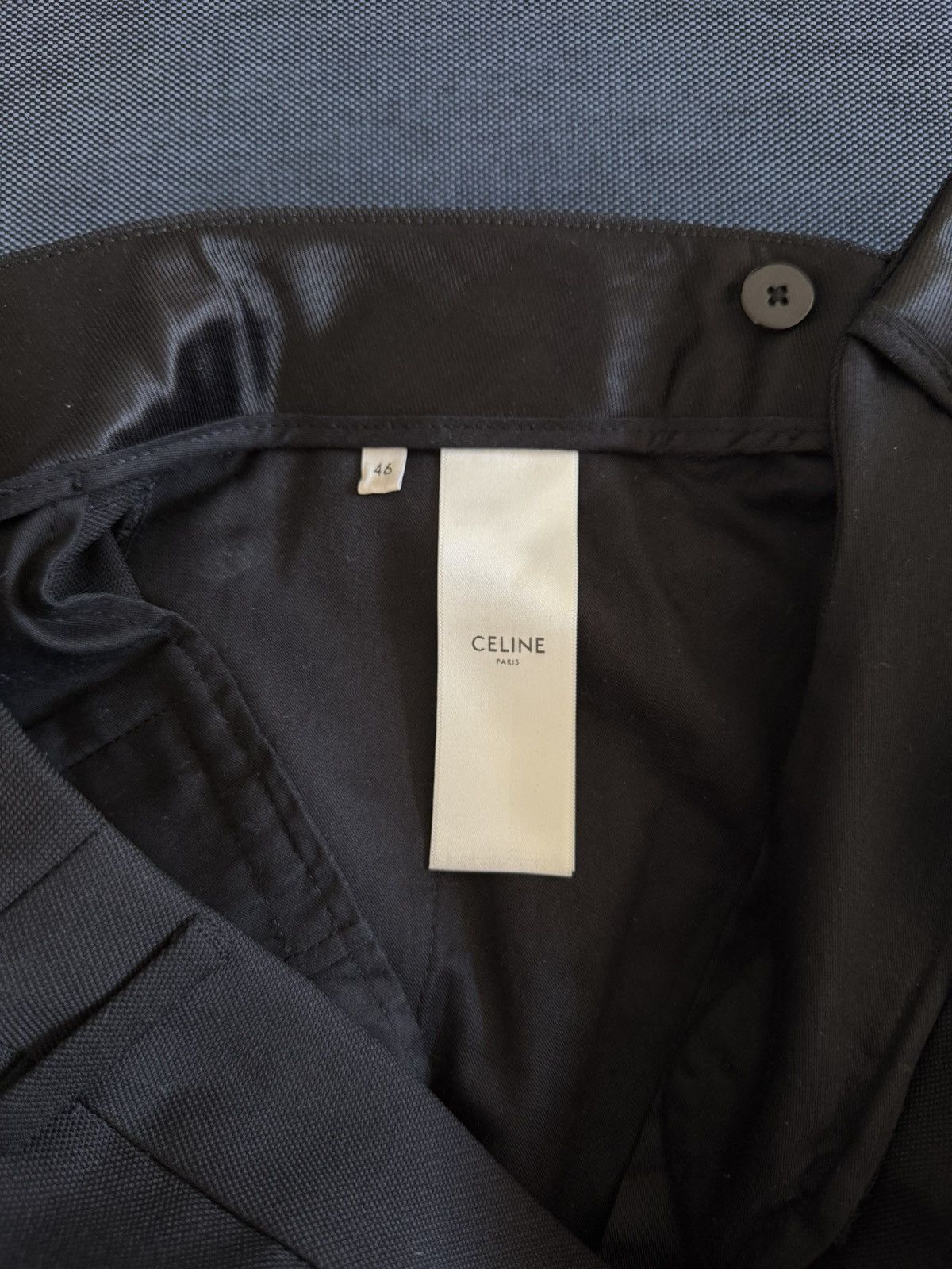 Celine Classic Pants in Grain de Poudre Size 46 Size 46R - 6 Thumbnail