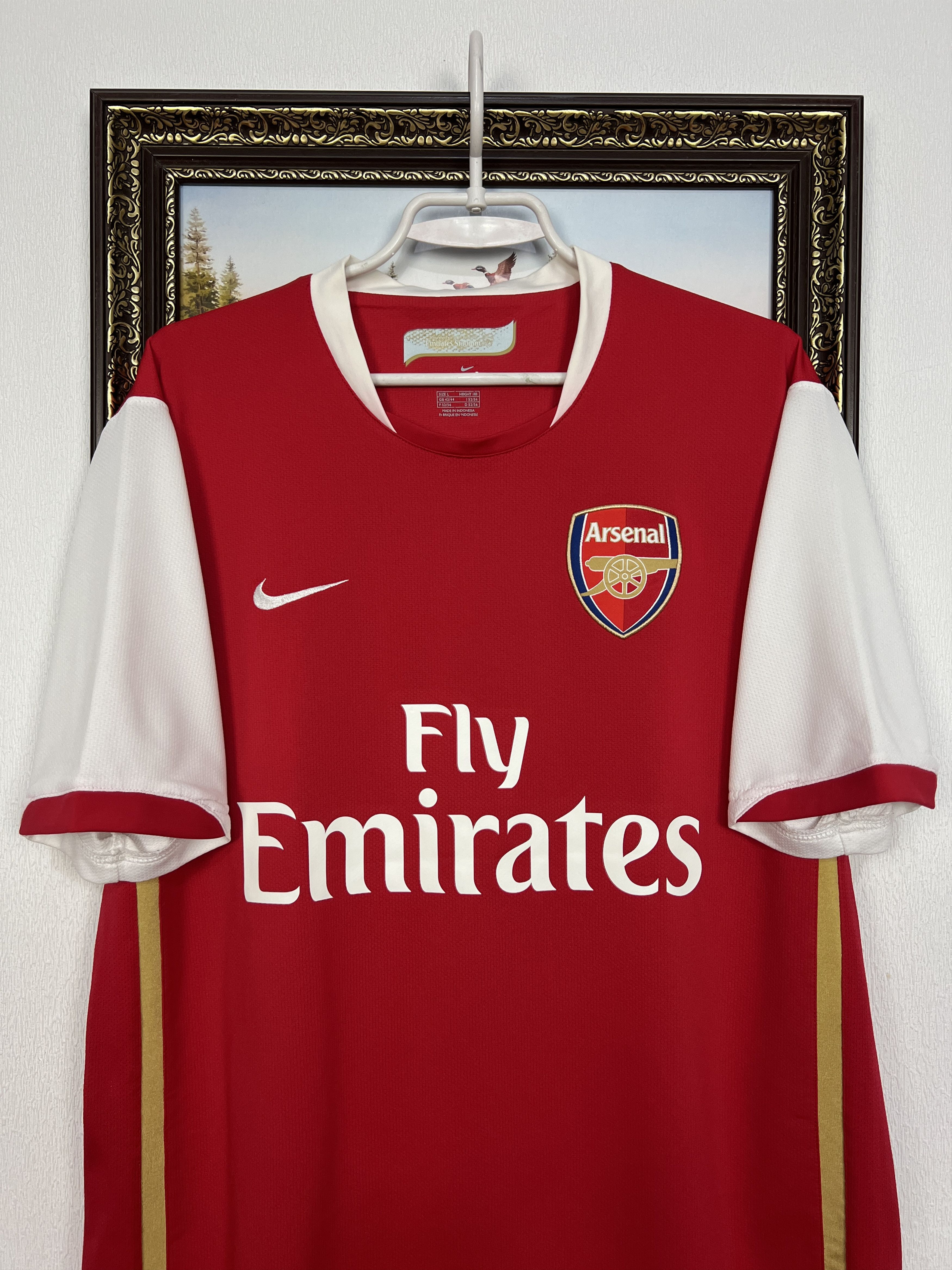 Nike Arsenal Home football shirt 2006 Soccer Nike Jersey Mens Size US L / EU 52-54 / 3 - 2 Thumbnail