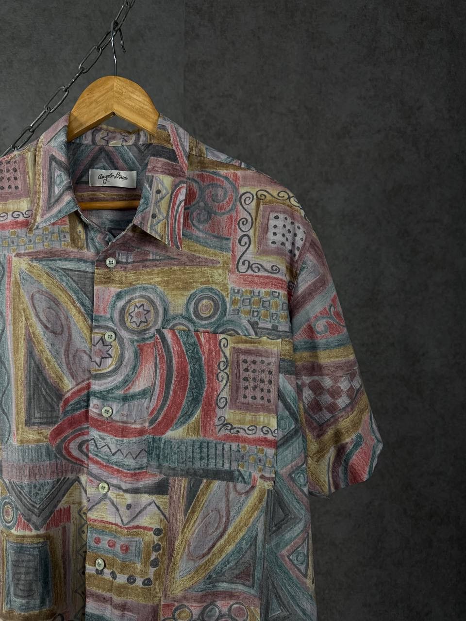 Vintage Art crazy Hawaiian vintage shirt Size US XL / EU 56 / 4 - 2 Thumbnail