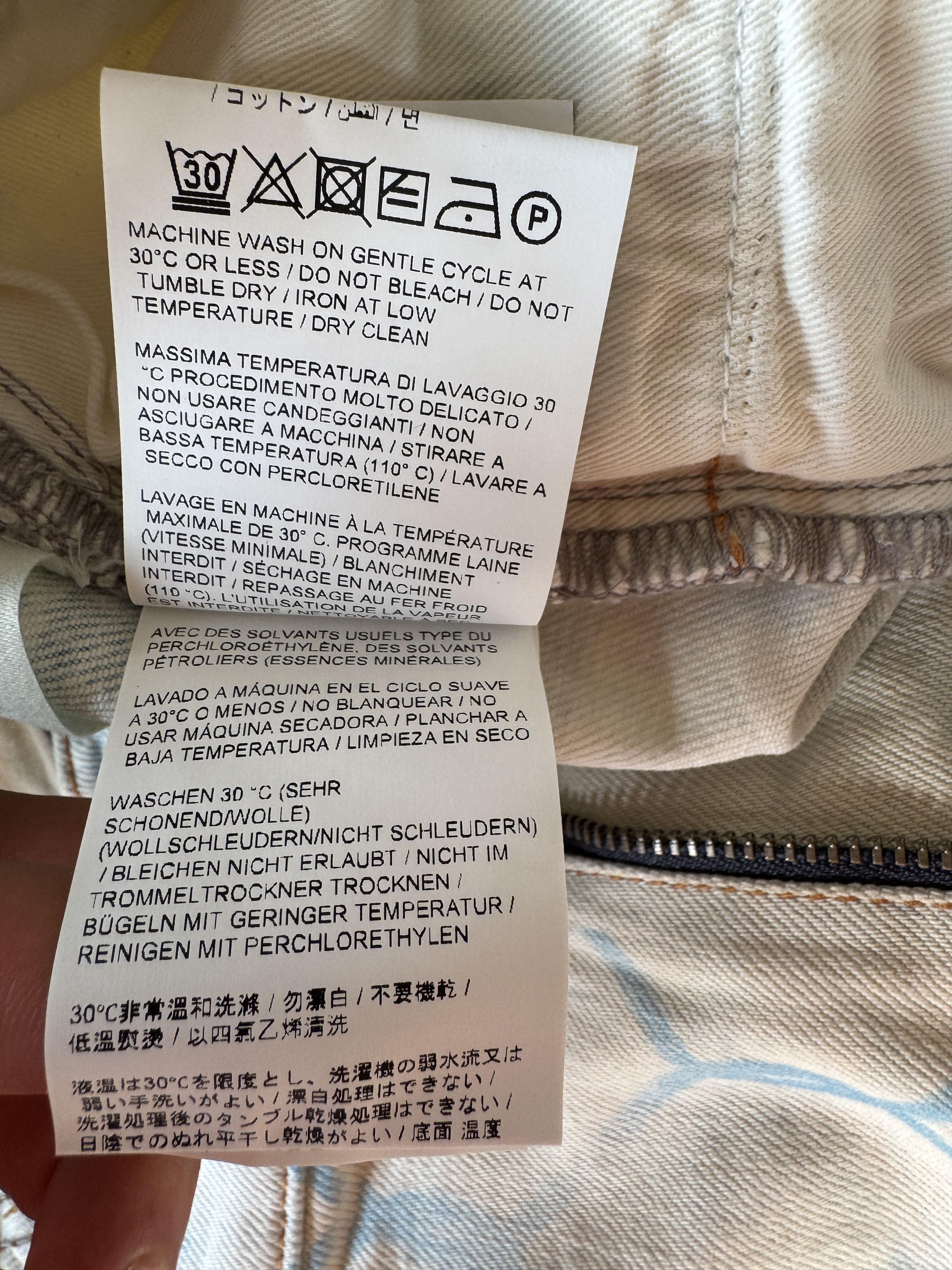 Off-White Flared fence-print jeans Size US 34 / EU 50 - 23 Thumbnail