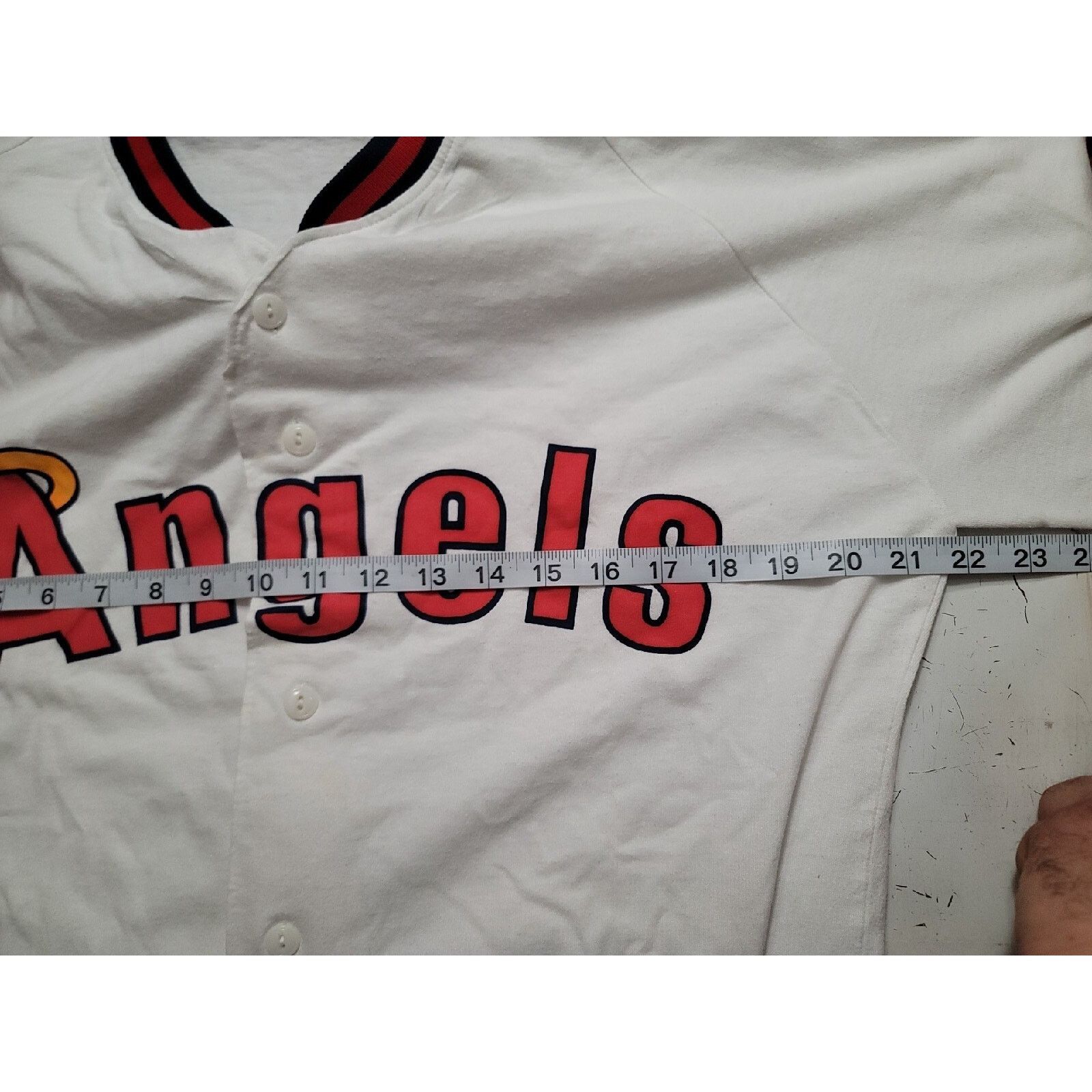 Russell Athletic Russell Athletic Made In USA California Angels Jersey Sz M Size US M / EU 48-50 / 2 - 10 Thumbnail