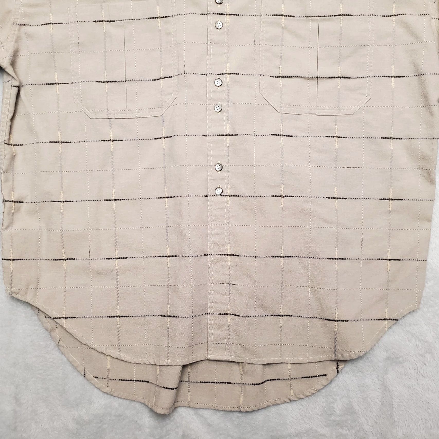 Doublet VTG Generra Shirt Men L Brown Plaid Long Sleeve Casual Button-Up 15.5 Vintage Mens Size US L / EU 52-54 / 3 - 3 Thumbnail