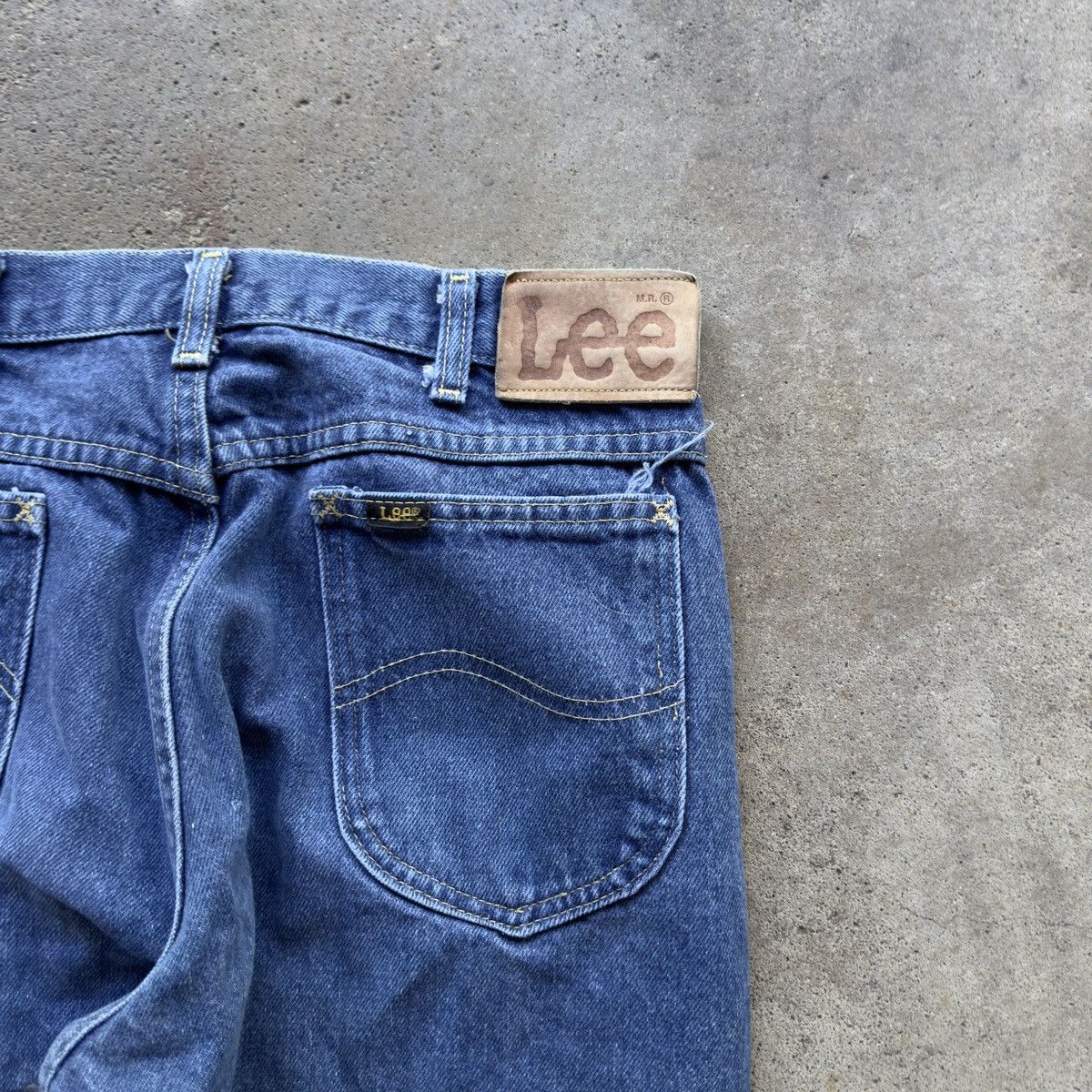 Vintage Vintage Lee Riders Faded Jeans Size US 29 - 5 Thumbnail