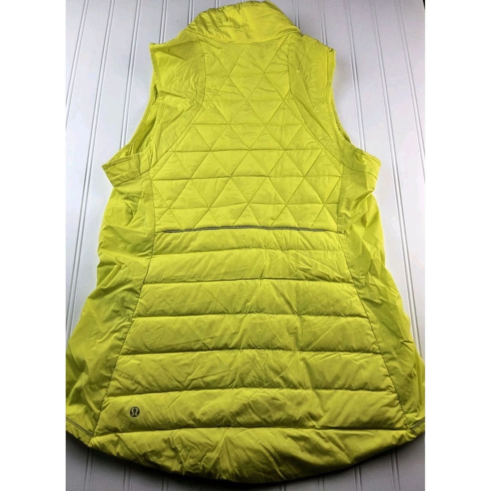 Lululemon Lululemon Vest Puffer Reflective Down Nylon Size 10 Women Yellow Size L / US 10 / IT 46 - 4 Thumbnail