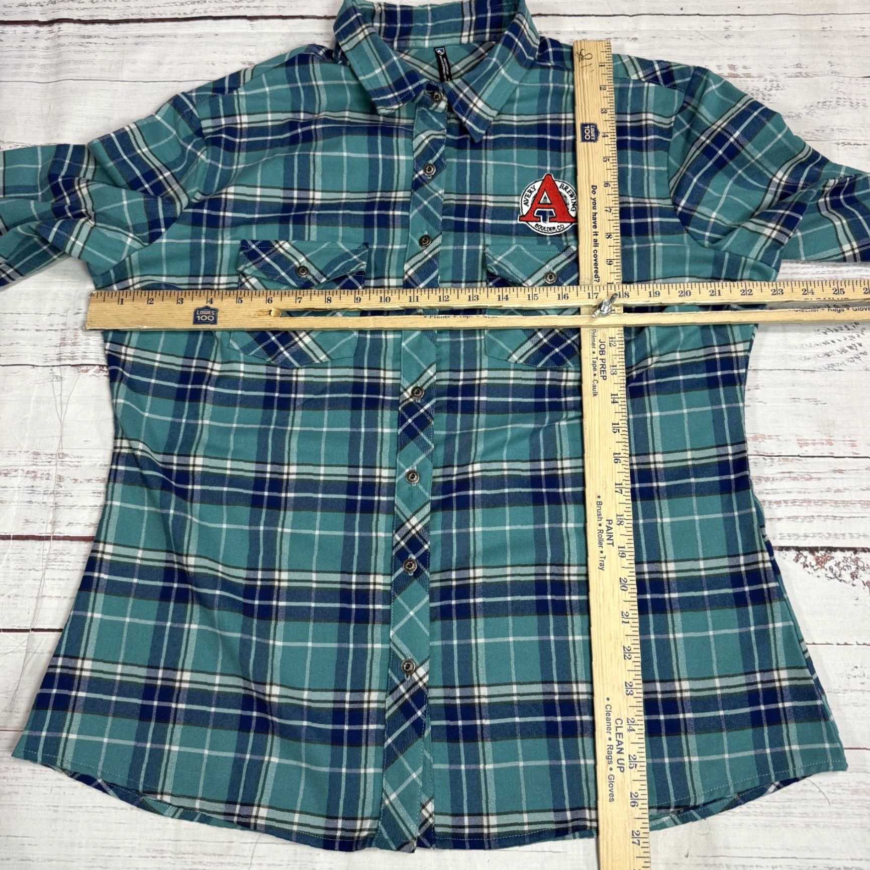 Vintage KÜHL Green Plaid Embroidered Shirt Long Sleeve Pockets XL Women’s Button-Up Size XL / US 12-14 / IT 48-50 - 3 Thumbnail