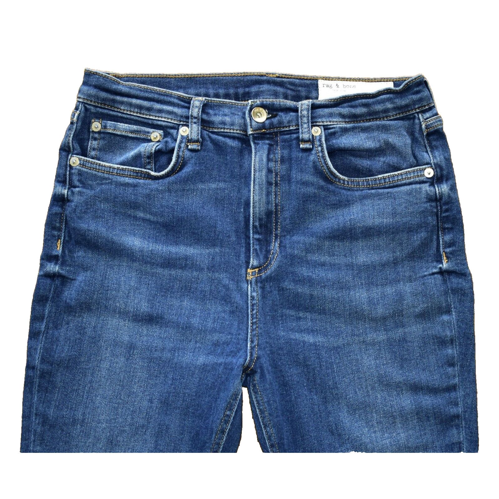 Rag & Bone RAG & BONE High Rise Ankle Skinny Lenox Color Jeans Size 29 Size 29" - 2 Thumbnail