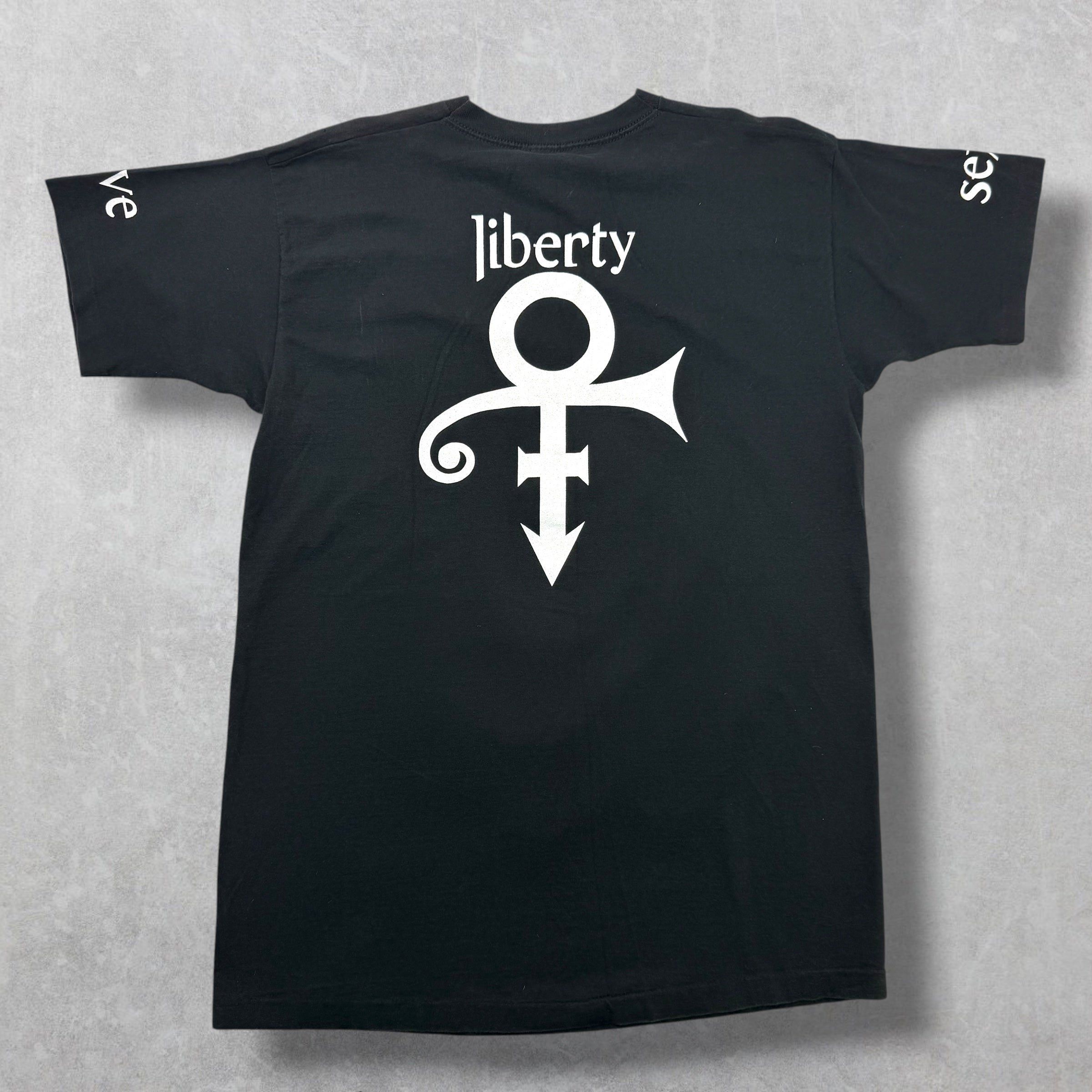 Vintage Vintage 90's Prince Love Sex Liberty Tee XL Size US XL / EU 56 / 4 - 2 Thumbnail