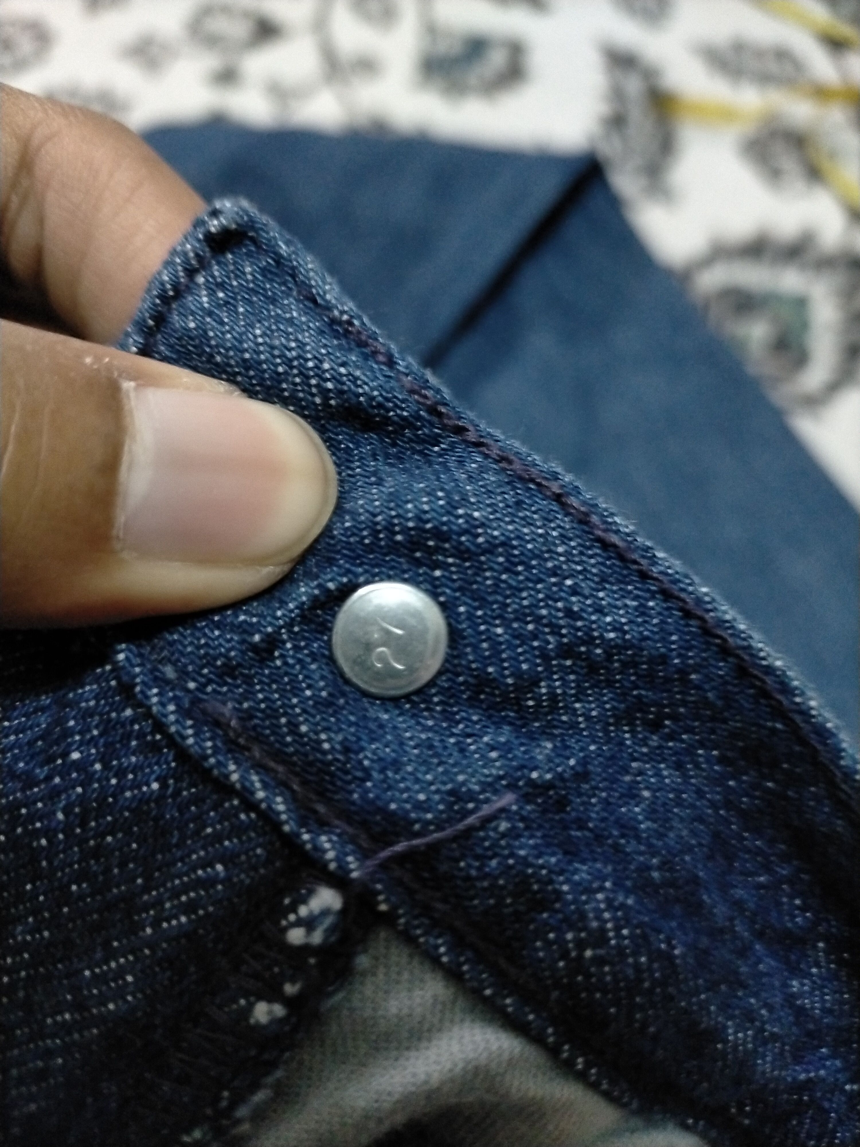 Lee × Vintage Vintage Lee 70s Flare Jeans Like New Size US 29 - 8 Thumbnail