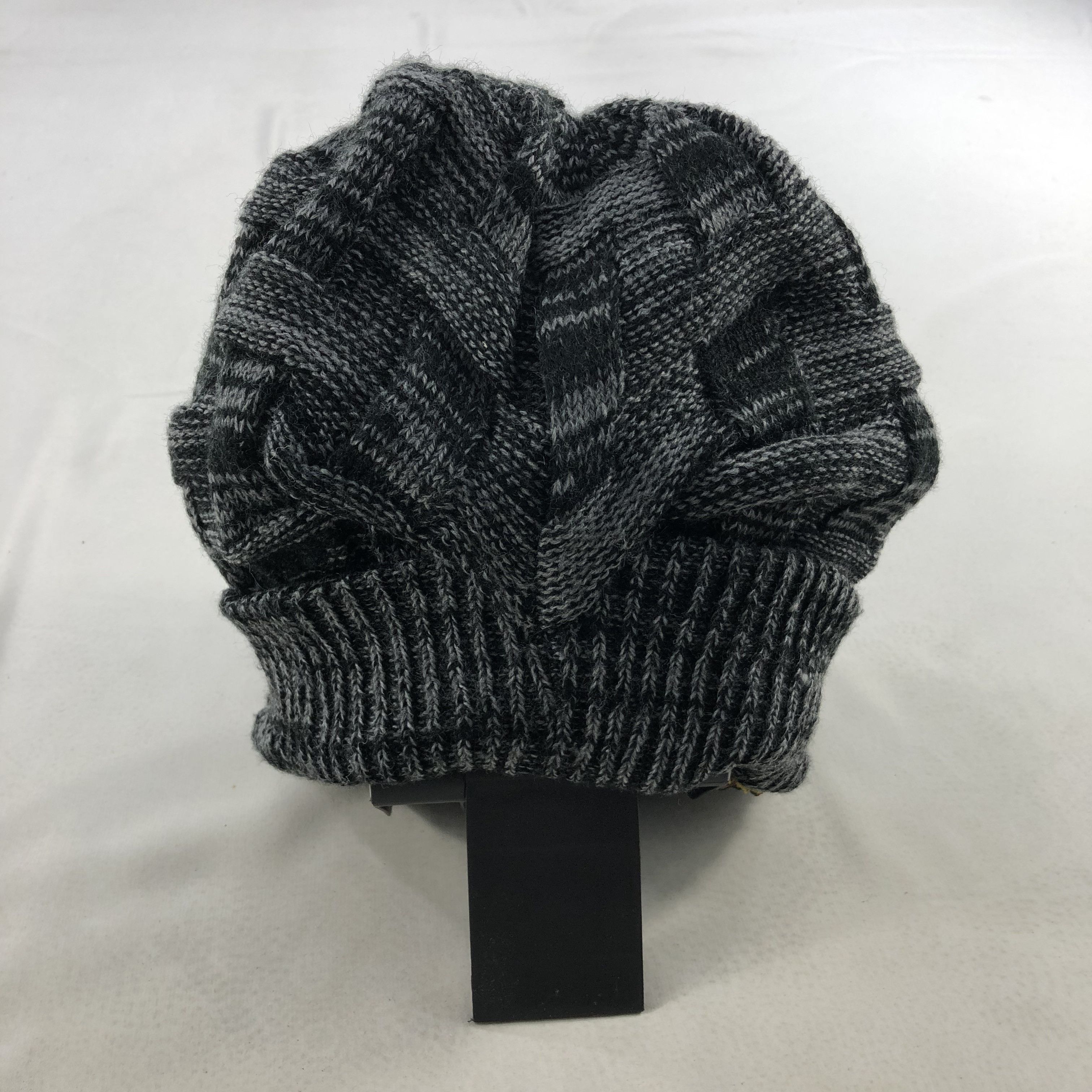 Vintage Unknown Knitted Winter Slouchy Hat Snowcap Beanie B113 Size ONE SIZE - 3 Thumbnail