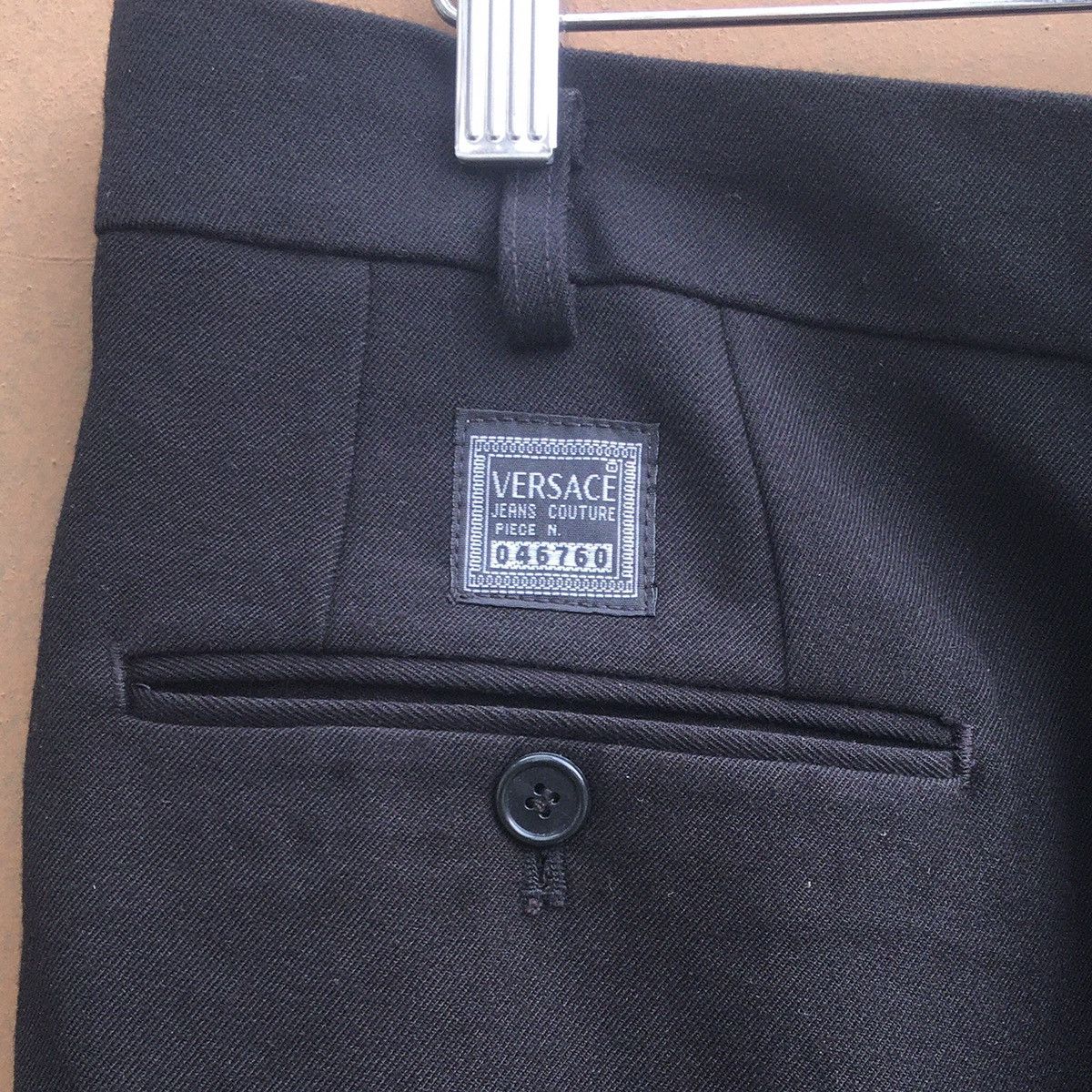 Versace × Versace Jeans Couture Vintage Gianni versace jeans couture pleated trouser pants Size US 36 / EU 52 - 6 Thumbnail